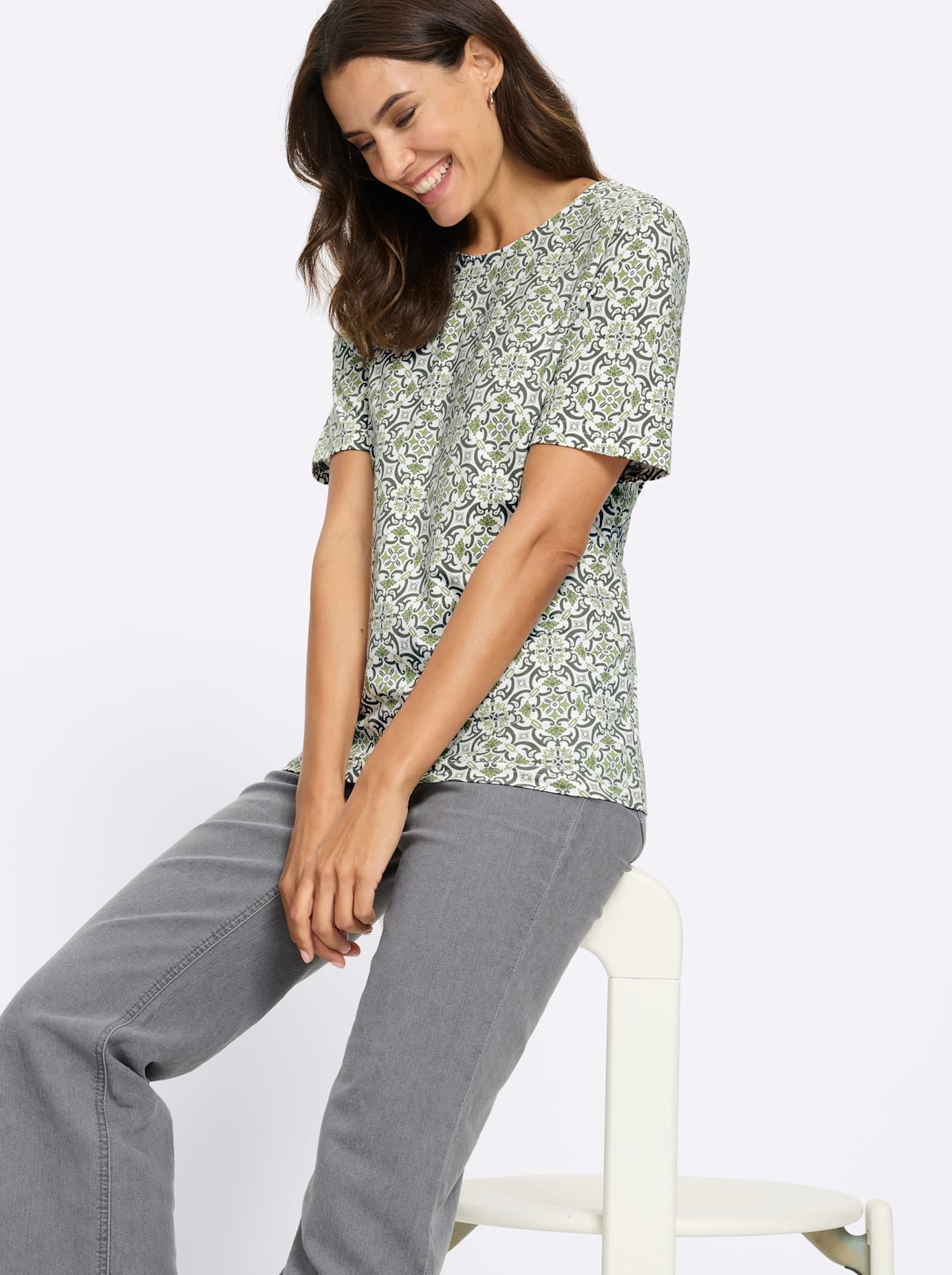   Print-Shirt »Druck-Shirt« 1 tlg. tlg.