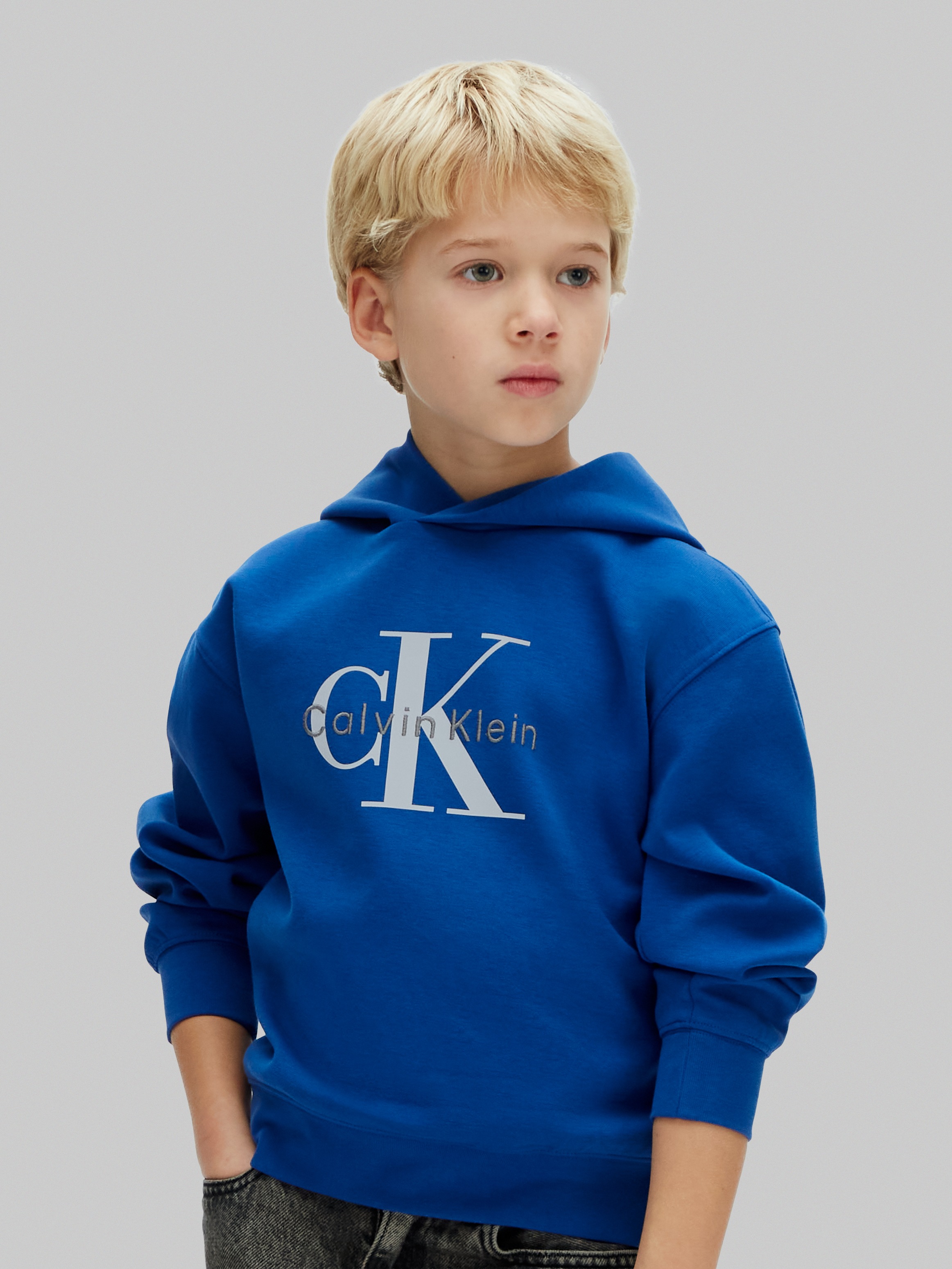 Calvin Klein Jeans Kapuzensweatshirt , Regular fit, für Kinder bis 16 Jahre
