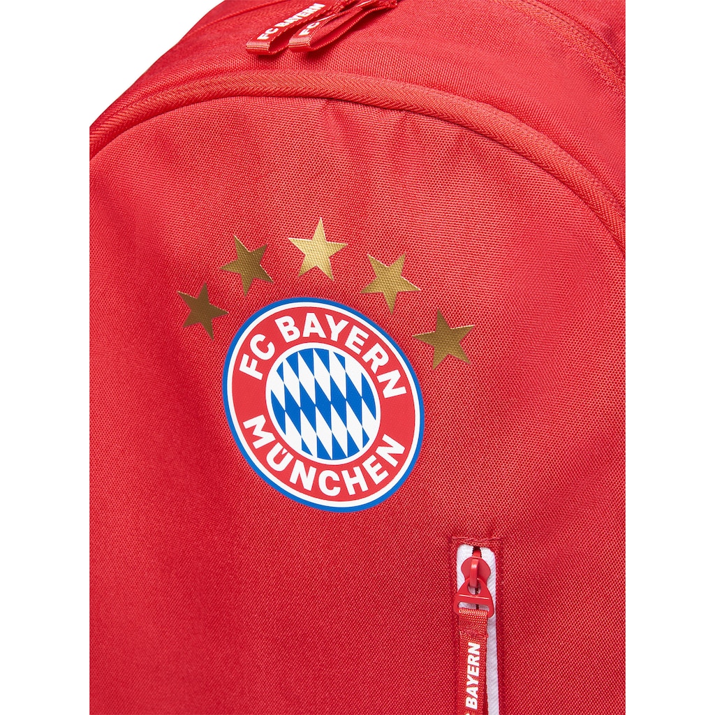 FC Bayern Freizeitrucksack »FC Bayern München 5 Sterne Logo rot«