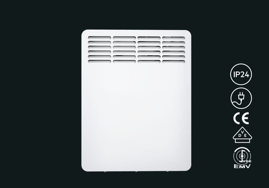 AEG Haustechnik Konvektor »»WKL 505«, Elektroheizung energiesparend, 500 W« für ca. 6 m²,  LCD-Display, Wochenzeitschaltuhr