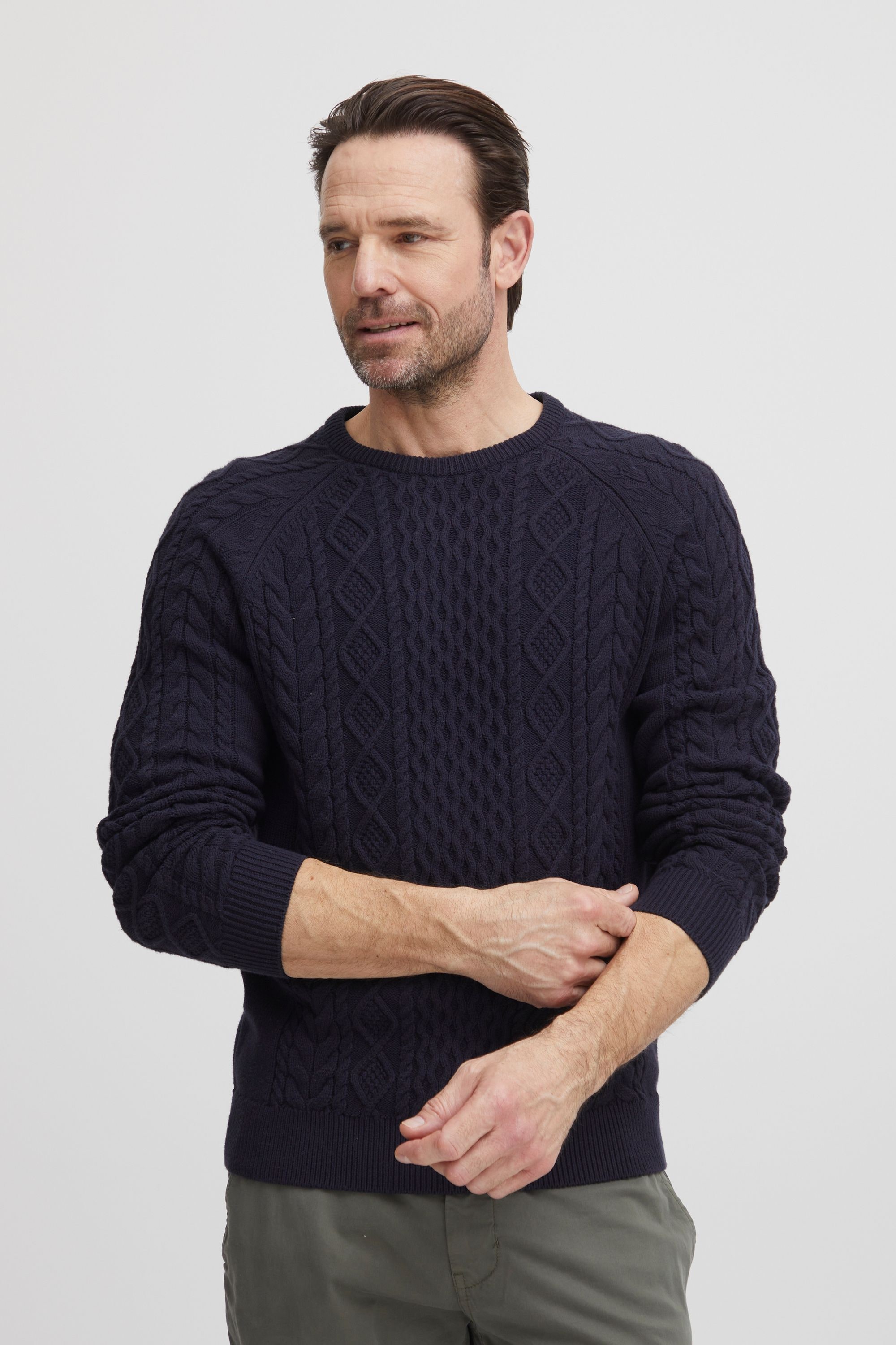 FQ1924 Strickfleece-Pullover »Strickpullover FQKyle«