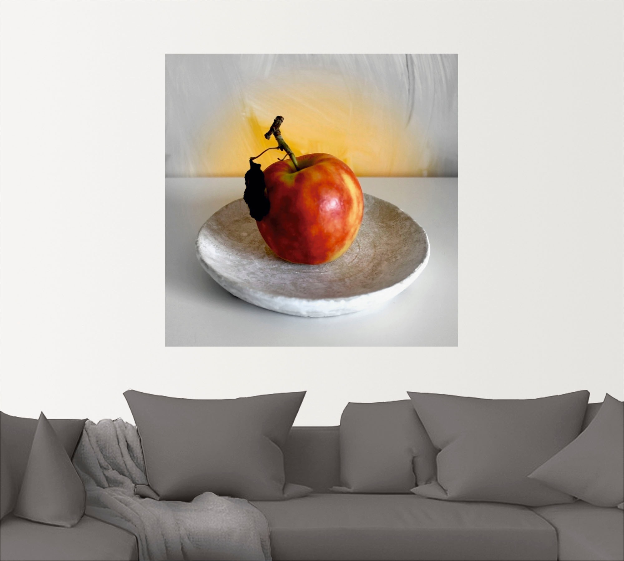 Artland Wandbild »Ein Apfel am Tag«, Arrangements, (1 St.), als Alubild, Outdoorbild, Poster, Wandaufkleber in verschied. Größen