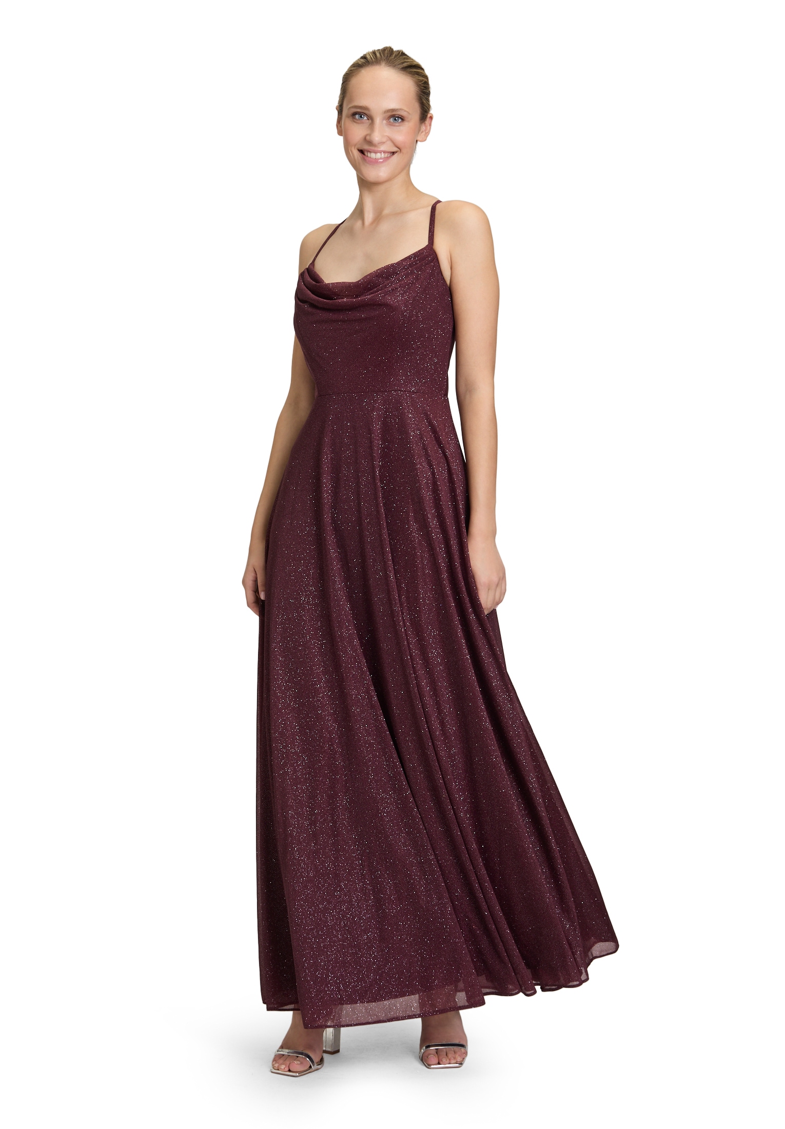 Vera Mont Abendkleid »Abendkleid mit Wasserfallausschnitt«