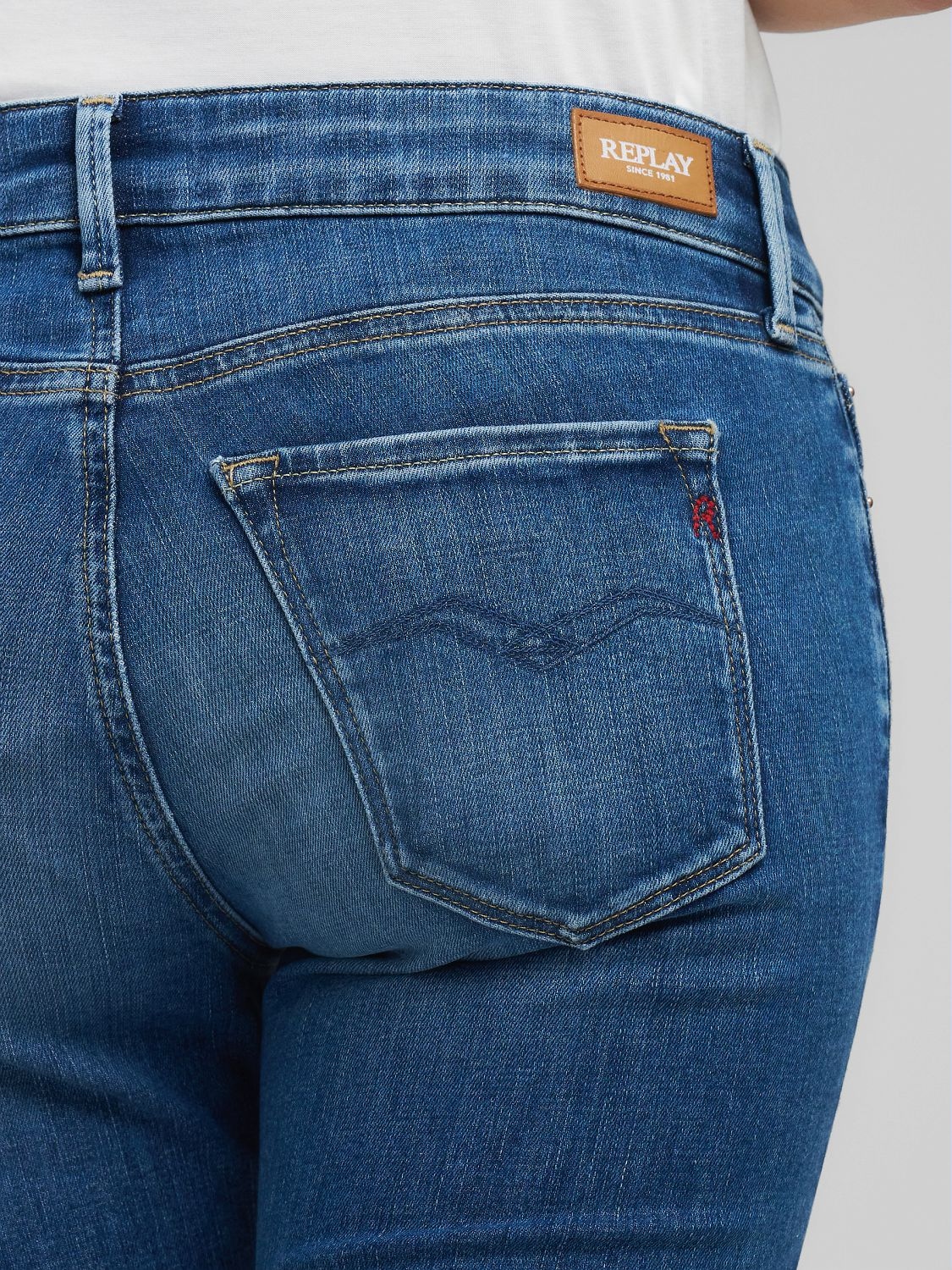 Replay 5-Pocket-Jeans »NEW LUZ Skinny Fit«, in Ankle-Länge