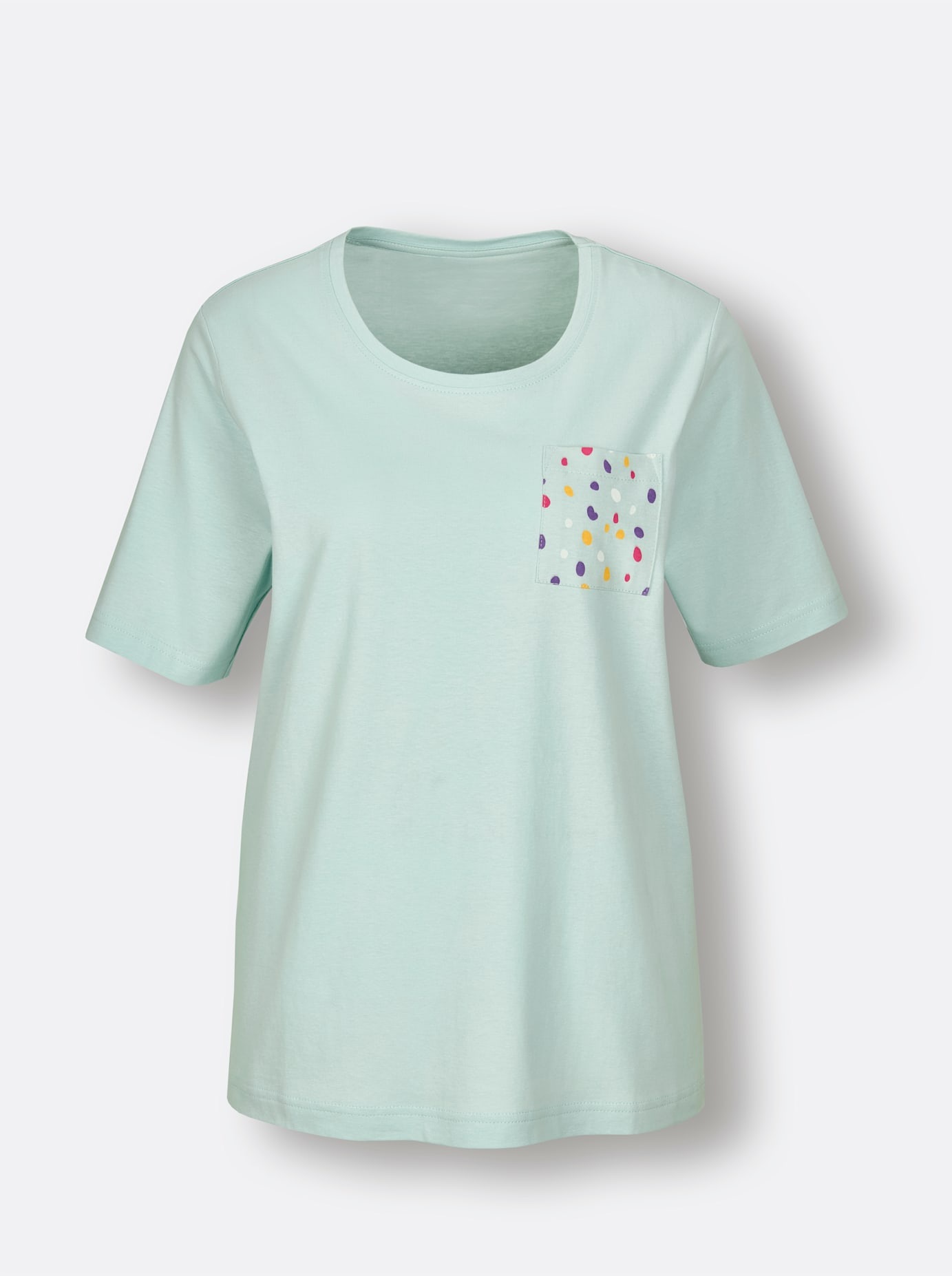 wäschepur Kurzarmshirt »Schlafanzug-Shirt«, (1 tlg.)