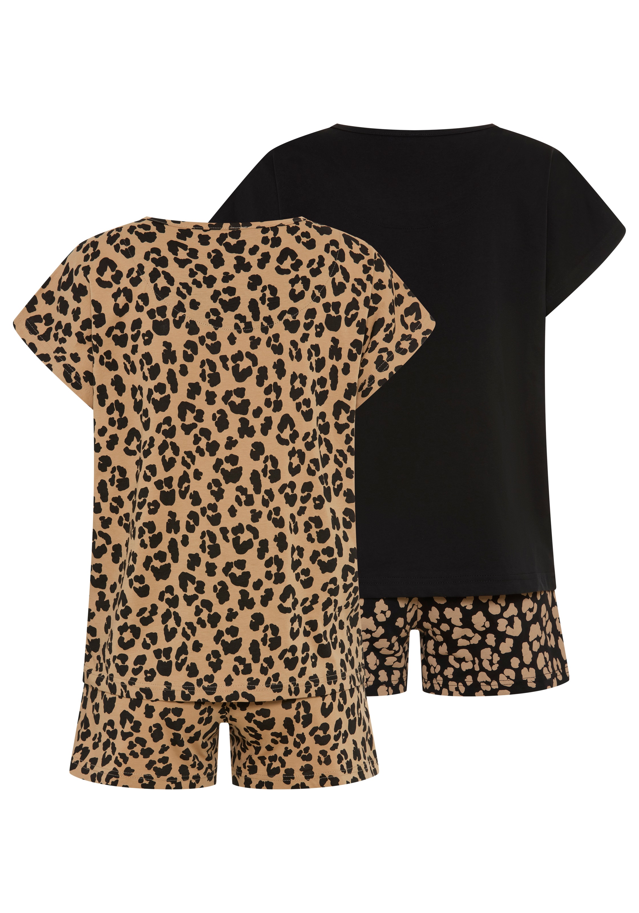 Vivance Dreams Shorty Packung, 2 stück, 4 mit Seitennaht-Schlitze