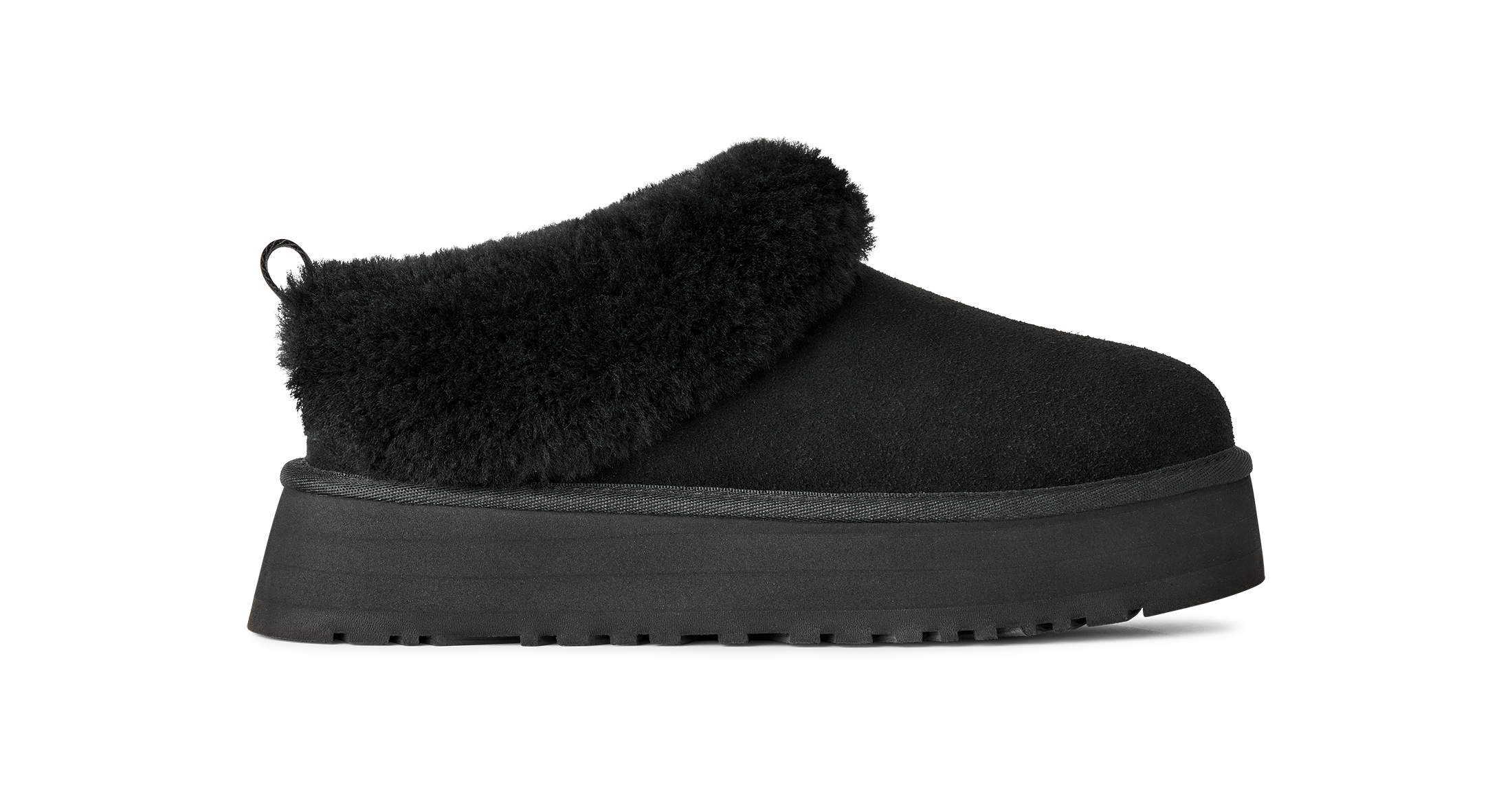 UGG Schlupfboots »W TAZZELLE«  Mule, Schlupfschuh, Micro Boots mit Lammfell-Kragen