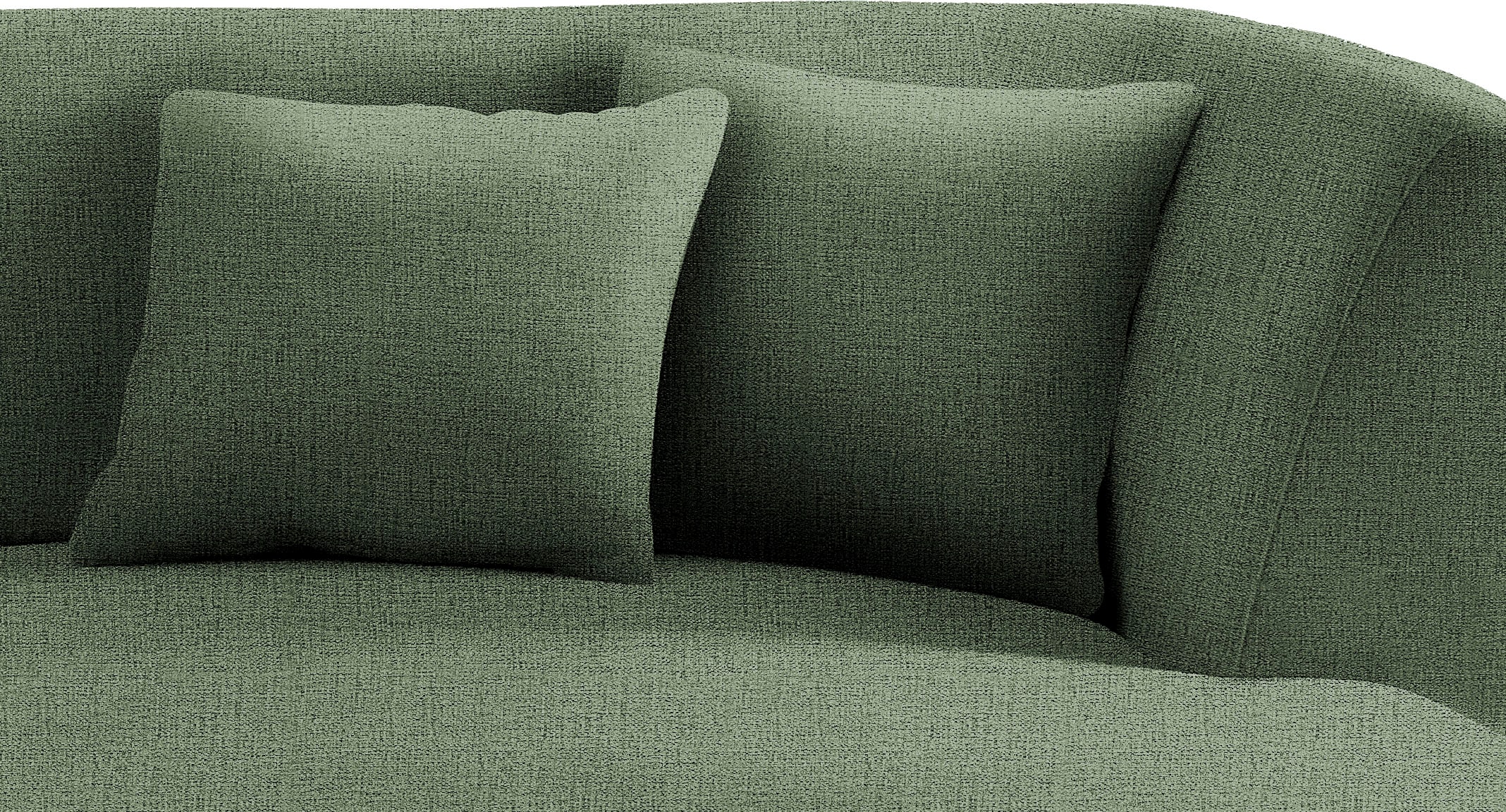 INOSIGN Ecksofa »Colori L-Form«, Holzfußfarbe wählbar, inkl. 4x Zierkissen, verschiedene Stoffe