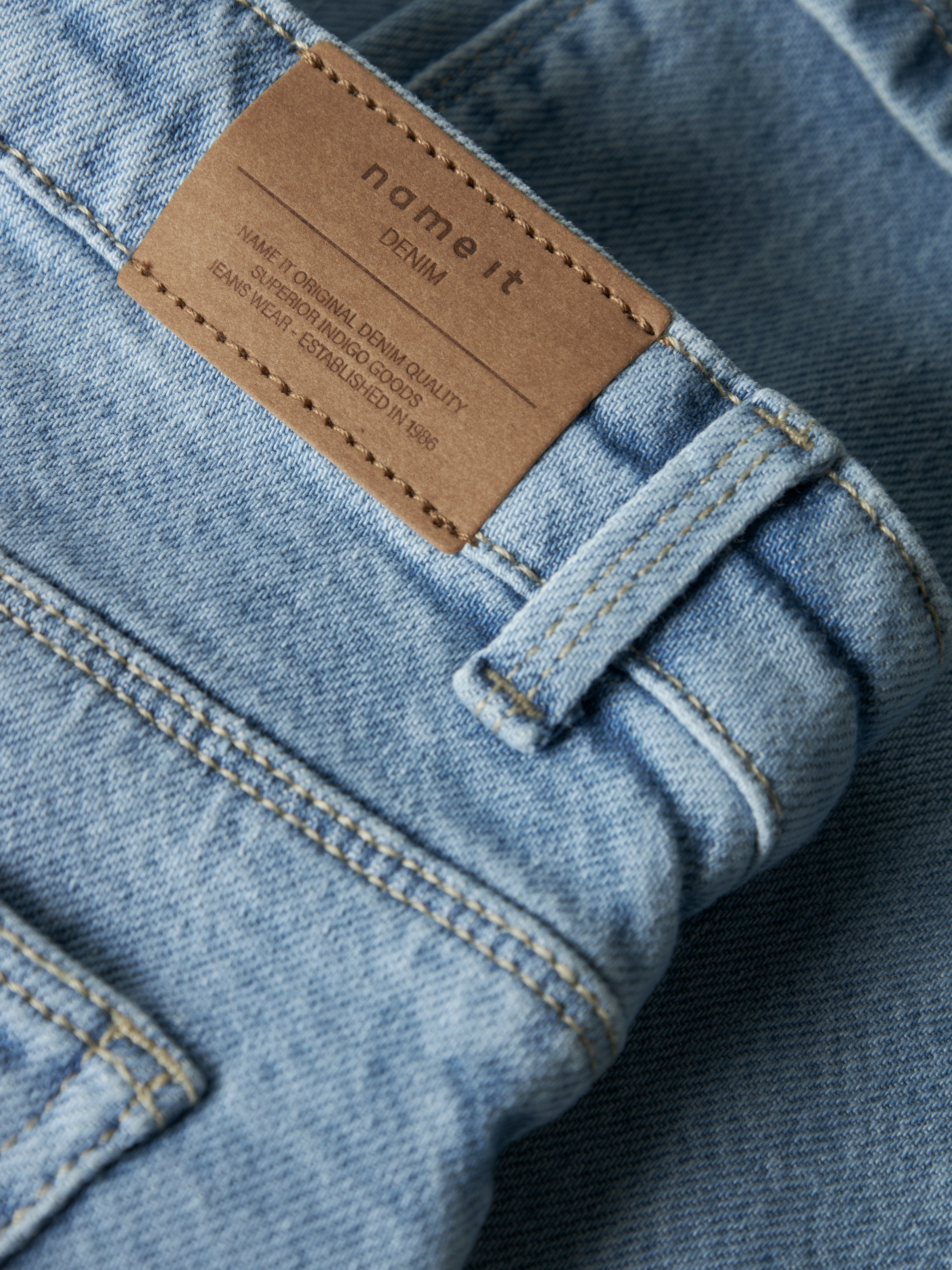 Name It Straight-Jeans »NKFROSE STRAIGHT FOLD JEANS 4224-AZ NOOS«