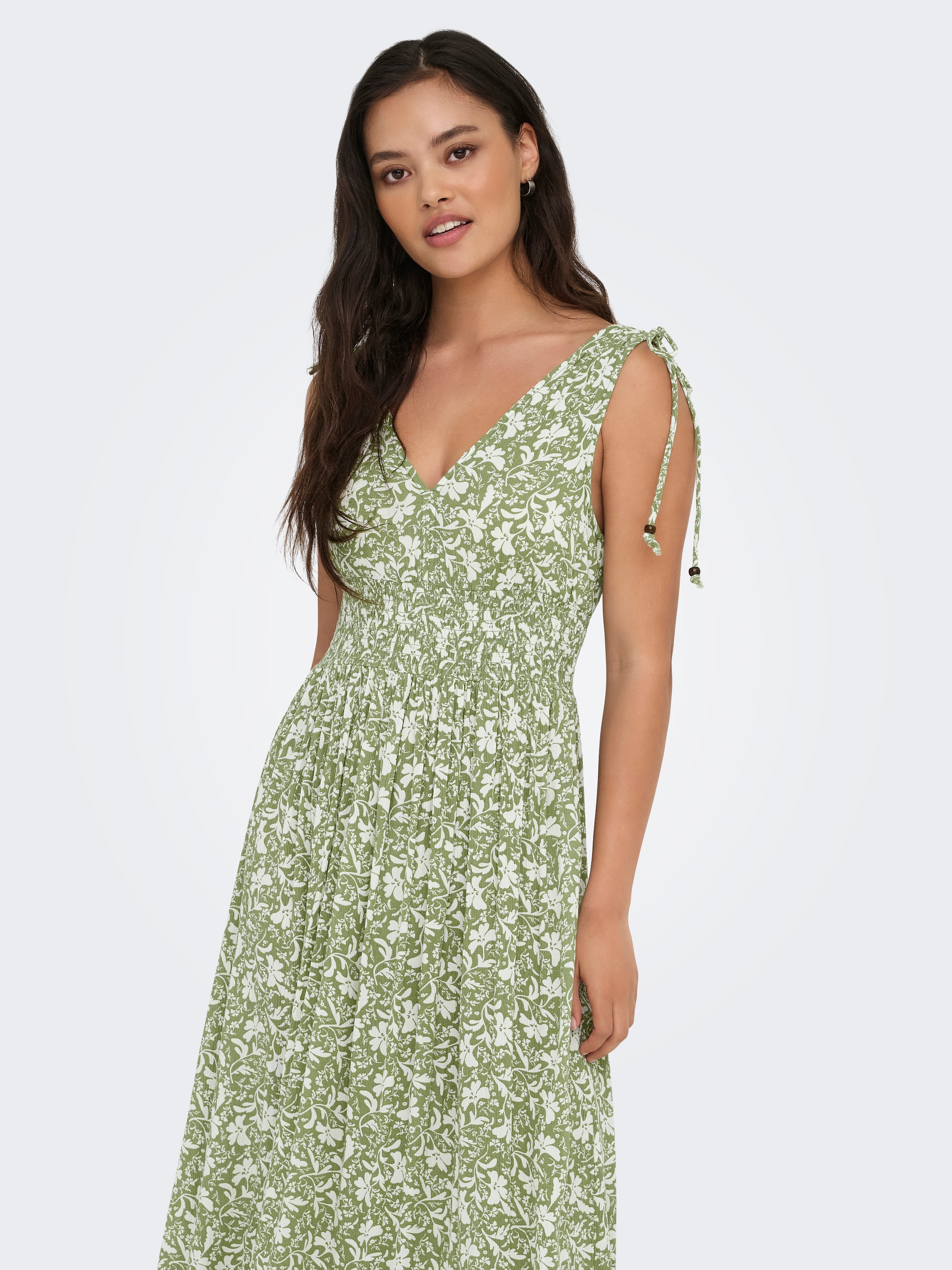 ONLY Maxikleid »ONLFERNANDA LIFE S/L LONG DRESS WVN«