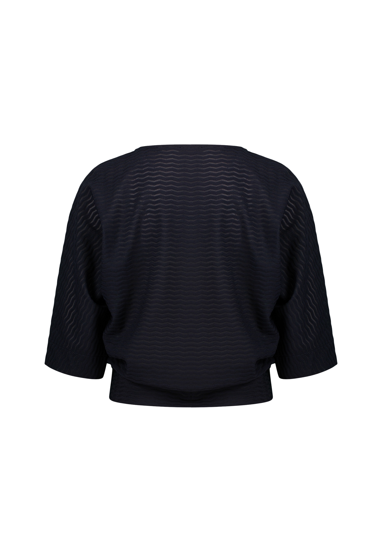 Zero Sweatshirt »Sweatshirt mit Strukturmuster«