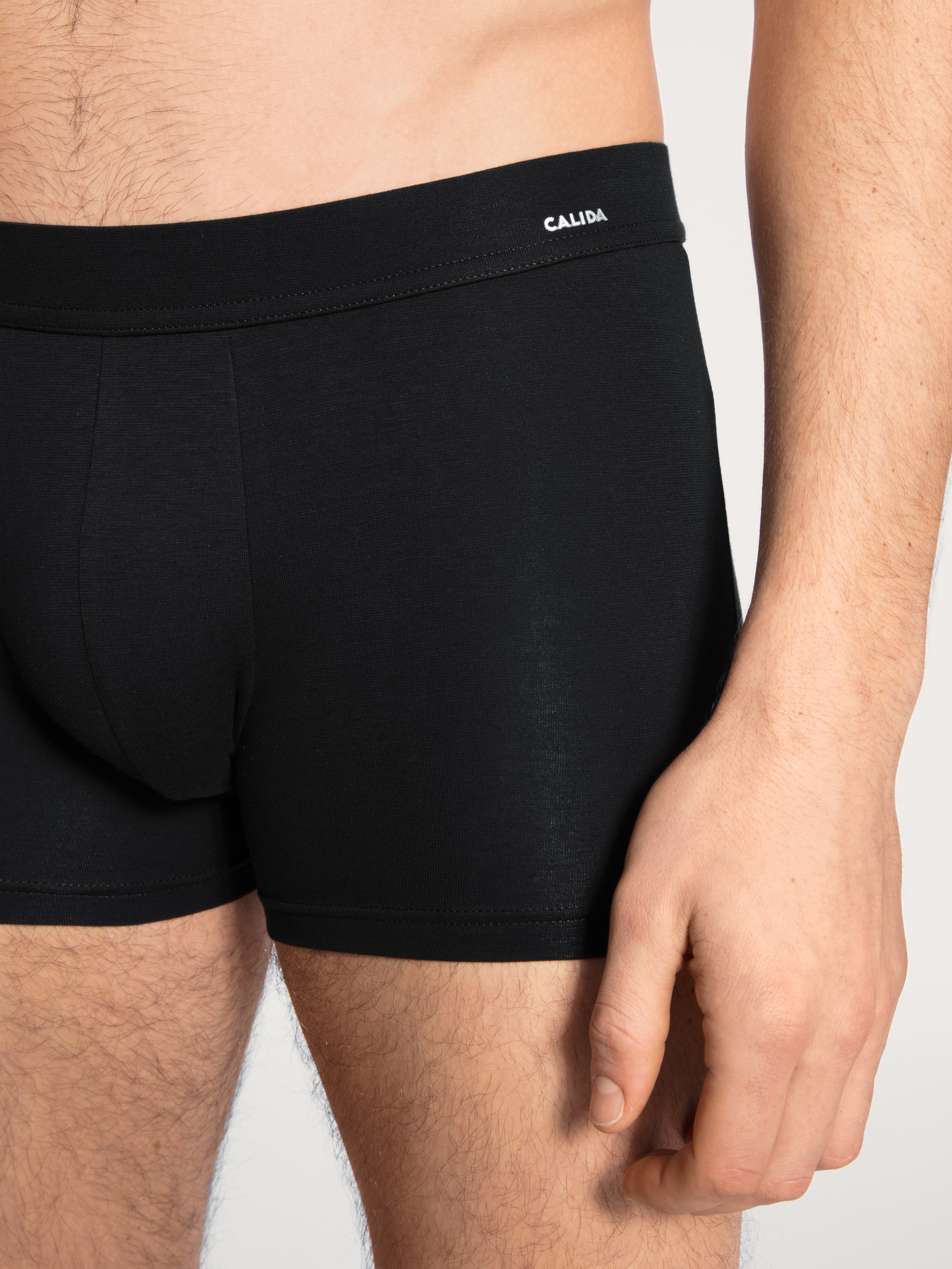 CALIDA Boxershorts »Cotton Code«, Komfortbund, Baumwoll-Mix, elastisch, ohne Eingriff
