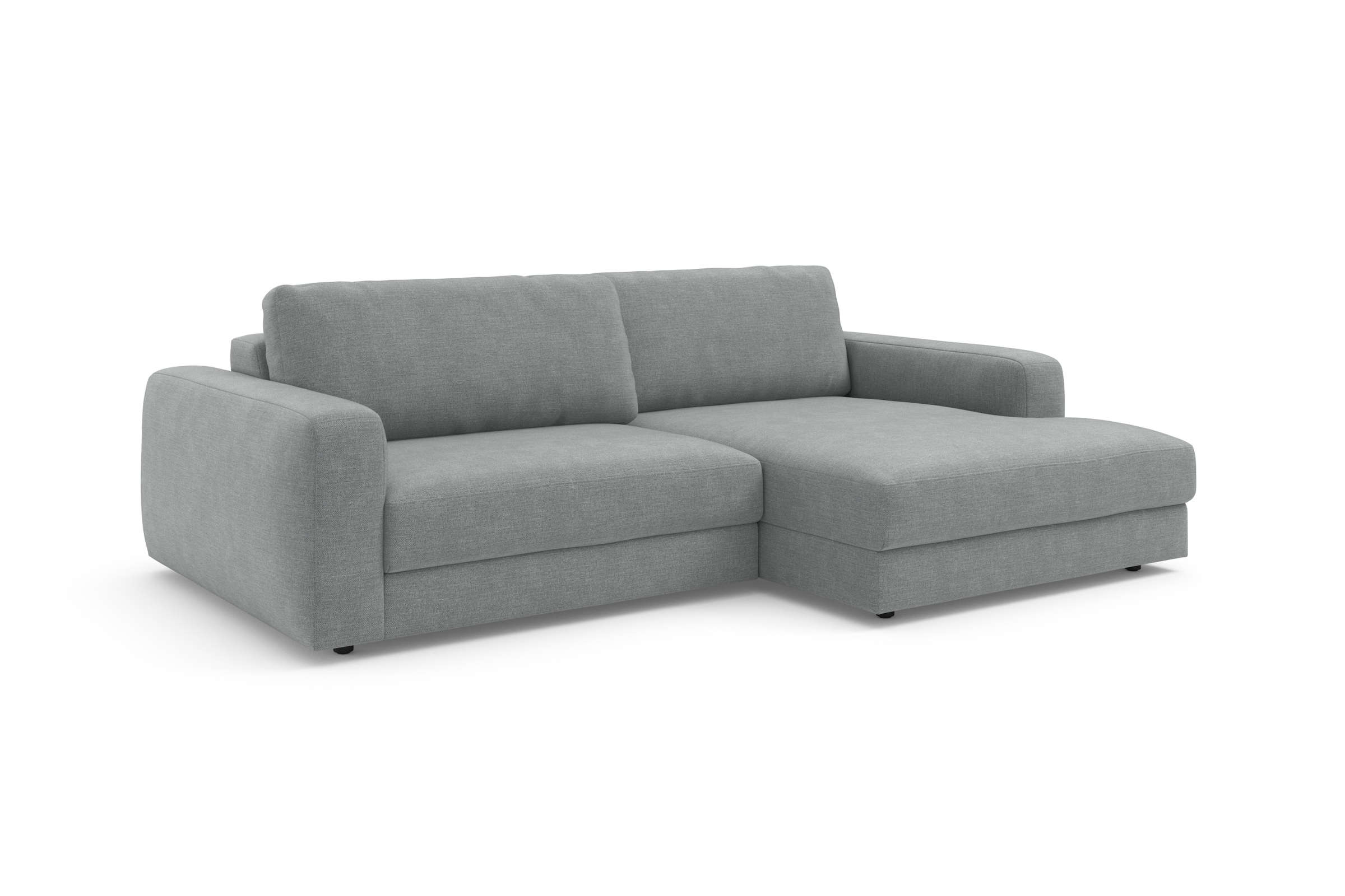 TRENDMANUFAKTUR Ecksofa »Bourbon, Designsofa mit tollem Sitzkomfort, L-Form,«, extra tiefe Sitzfläche, wahlweise mit Sitztiefenverstellung