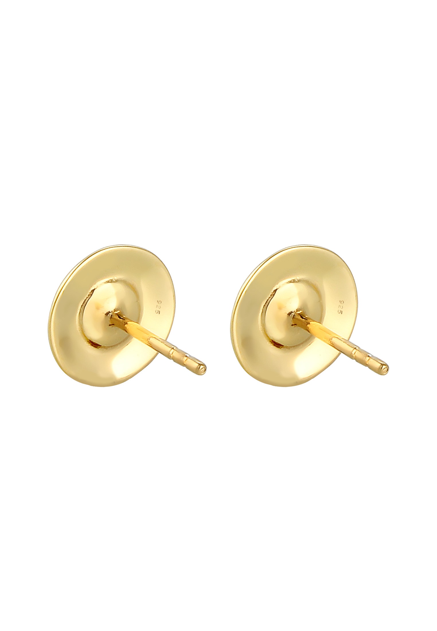 Elli Paar Ohrstecker »Ohrringe Ohrstecker Plättchen 925 Sterling Silber«