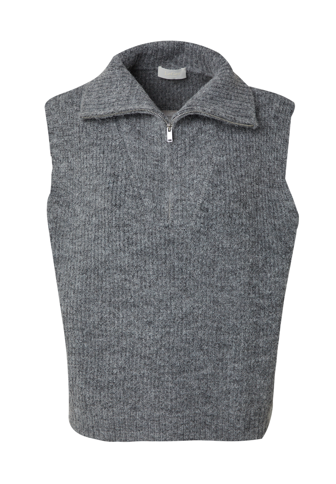 LeGer Pullunder »Blakely, LeGer by Lena Gercke« grob gestrickte Struktur, melierte Optik