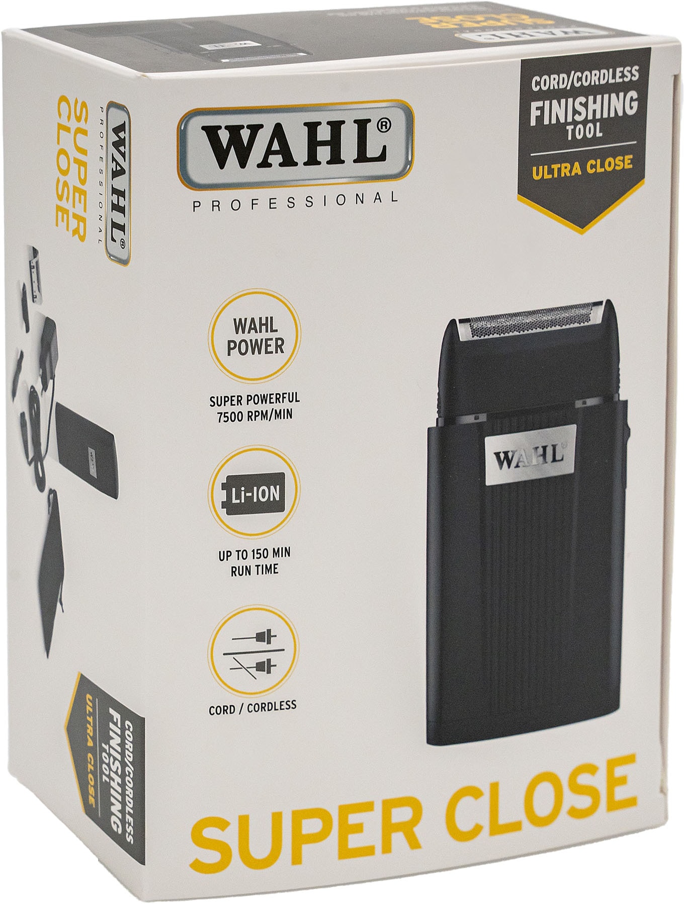 Wahl Elektrorasierer »Super Close«, 8 St. Aufsätze, Lithium-Ionen-Akku