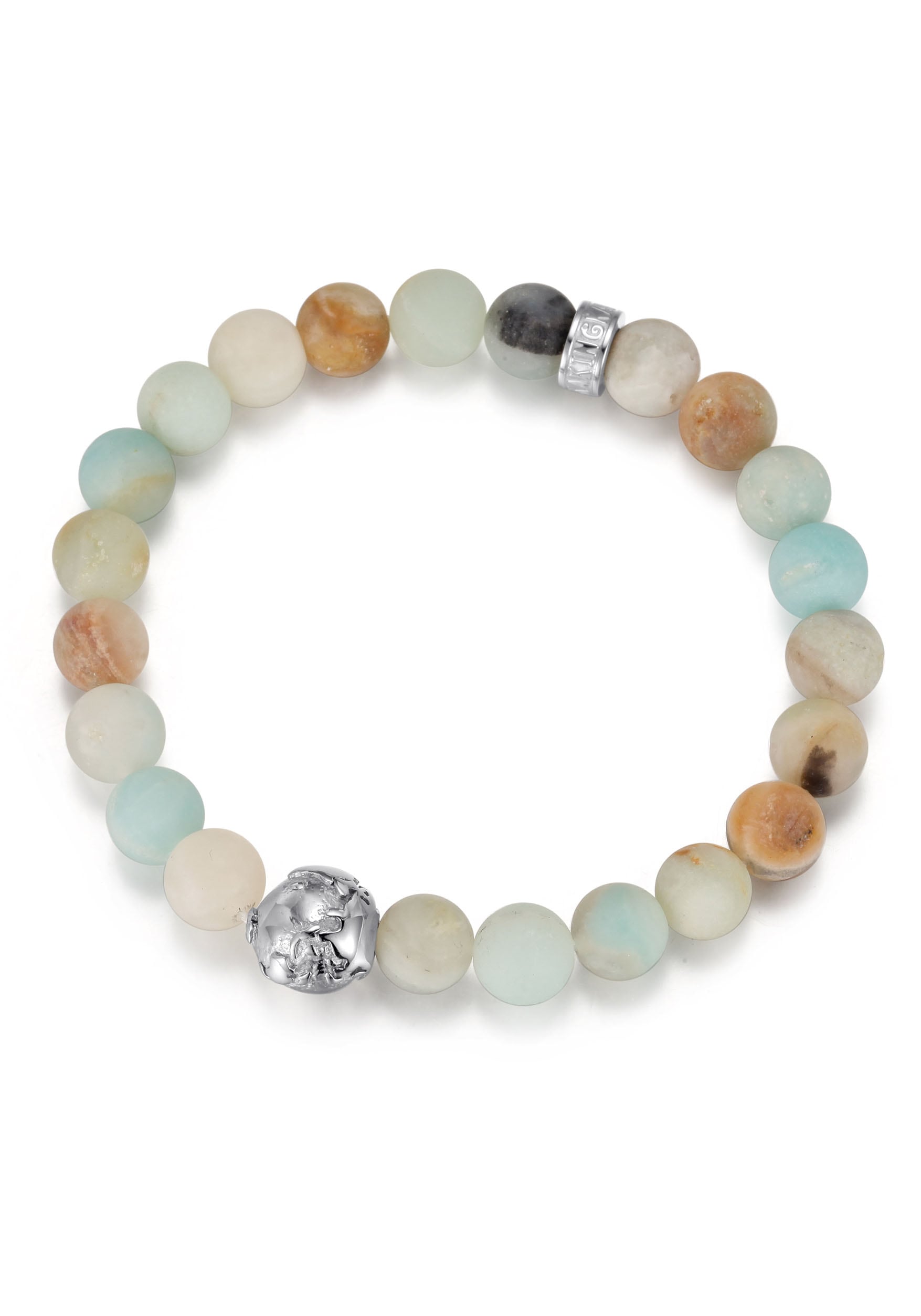 Perlenarmband »Schmuck Geschenk Armschmuck Armkette Perle«, mit Amazonit