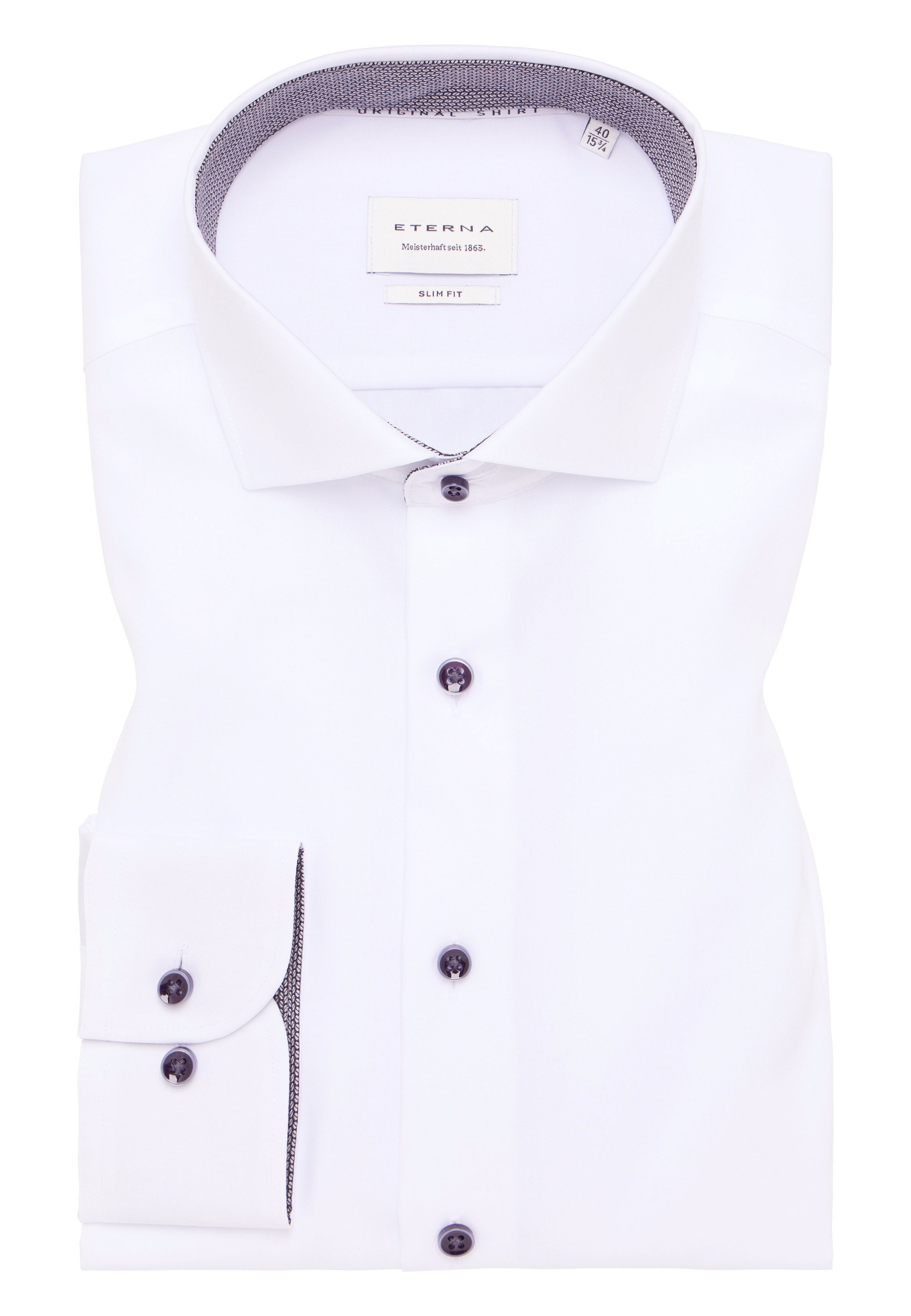 Eterna Langarmhemd »SLIM FIT«