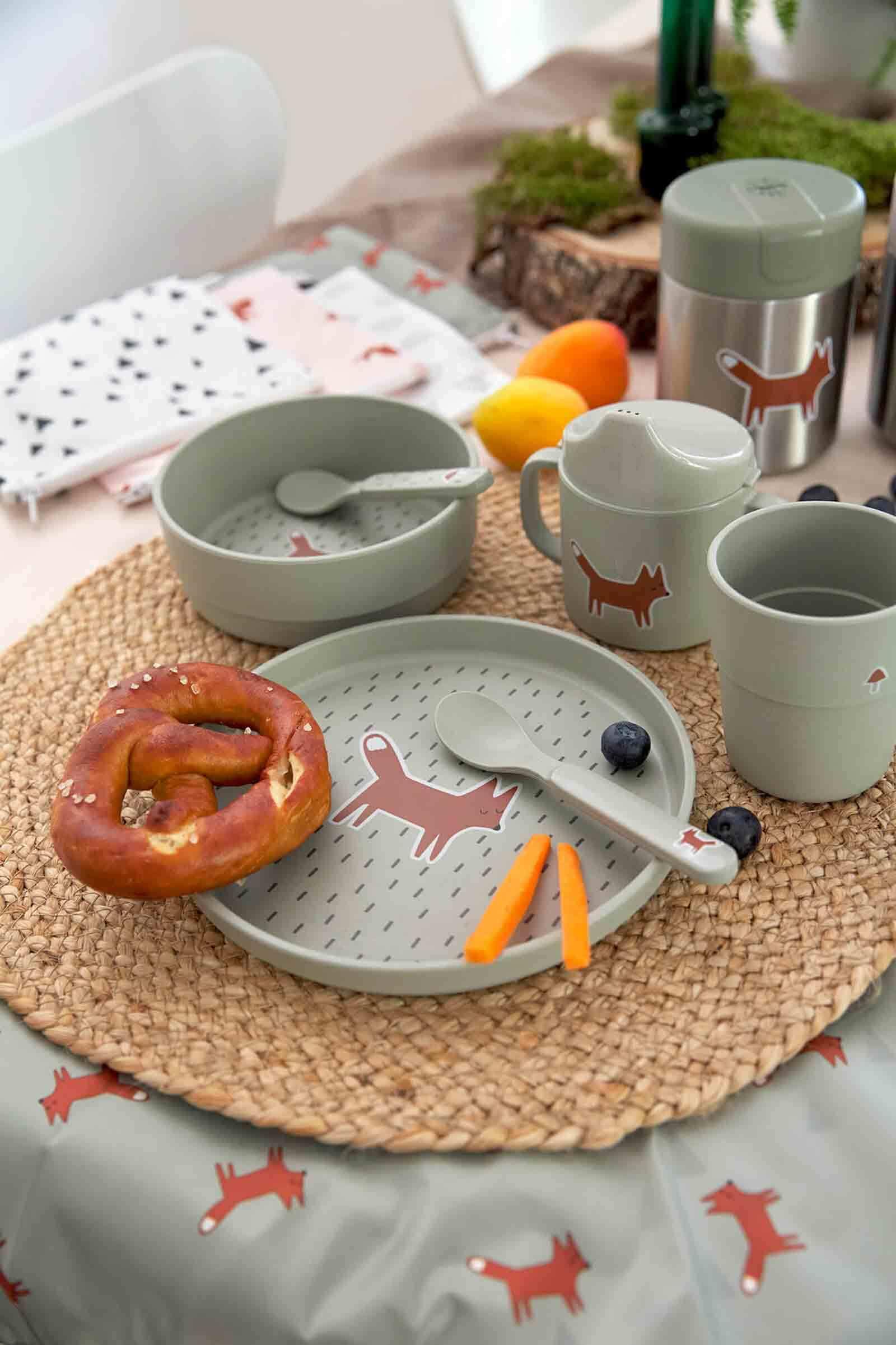LÄSSIG Kindergeschirr-Set »Kinder-Geschirr-Set 4er Set«