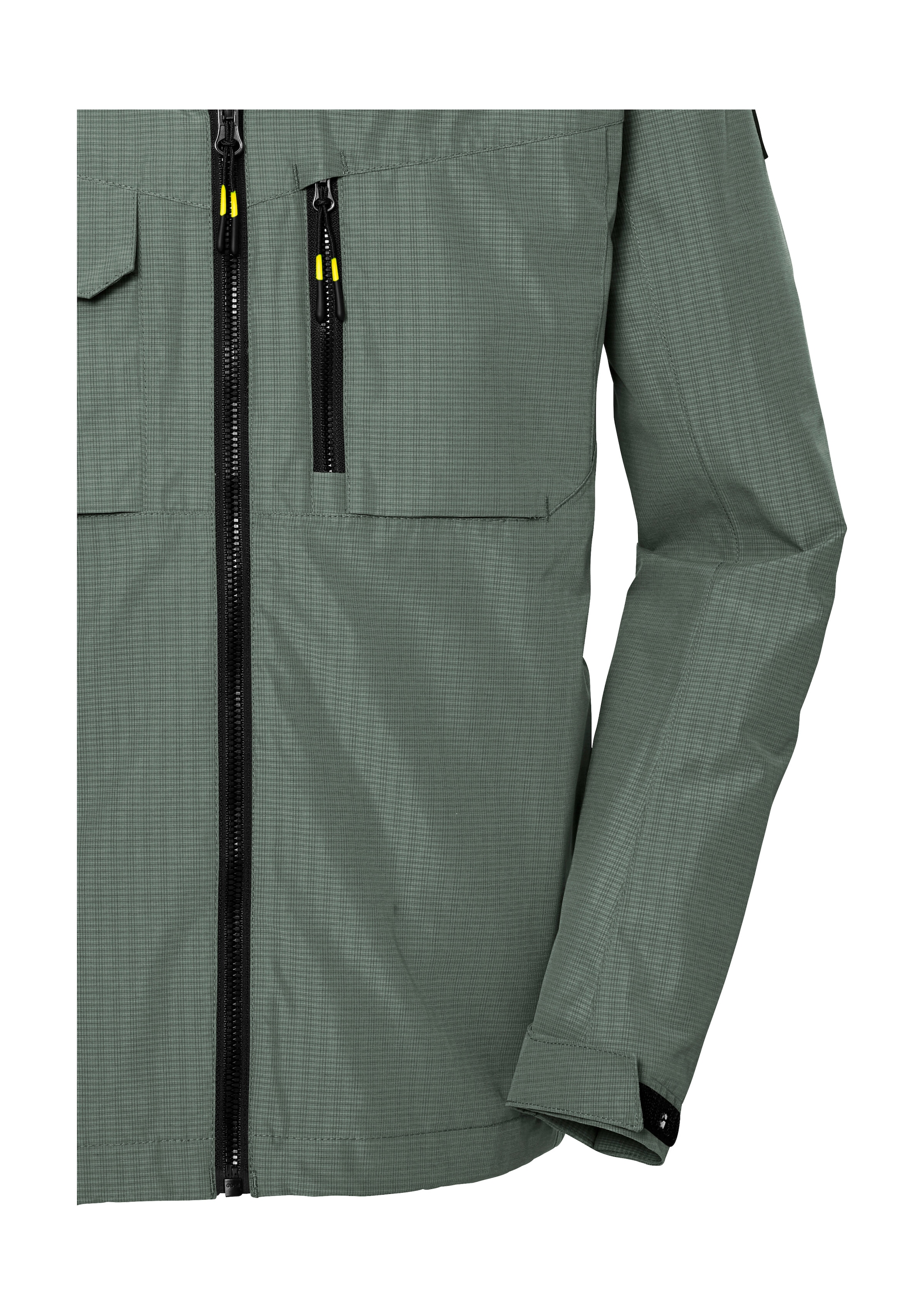 Killtec Funktionsjacke »KOS 140 BYS JCKT« Wasserdichte Kids-Jacke mit verstellbarer Kapuze und Saum