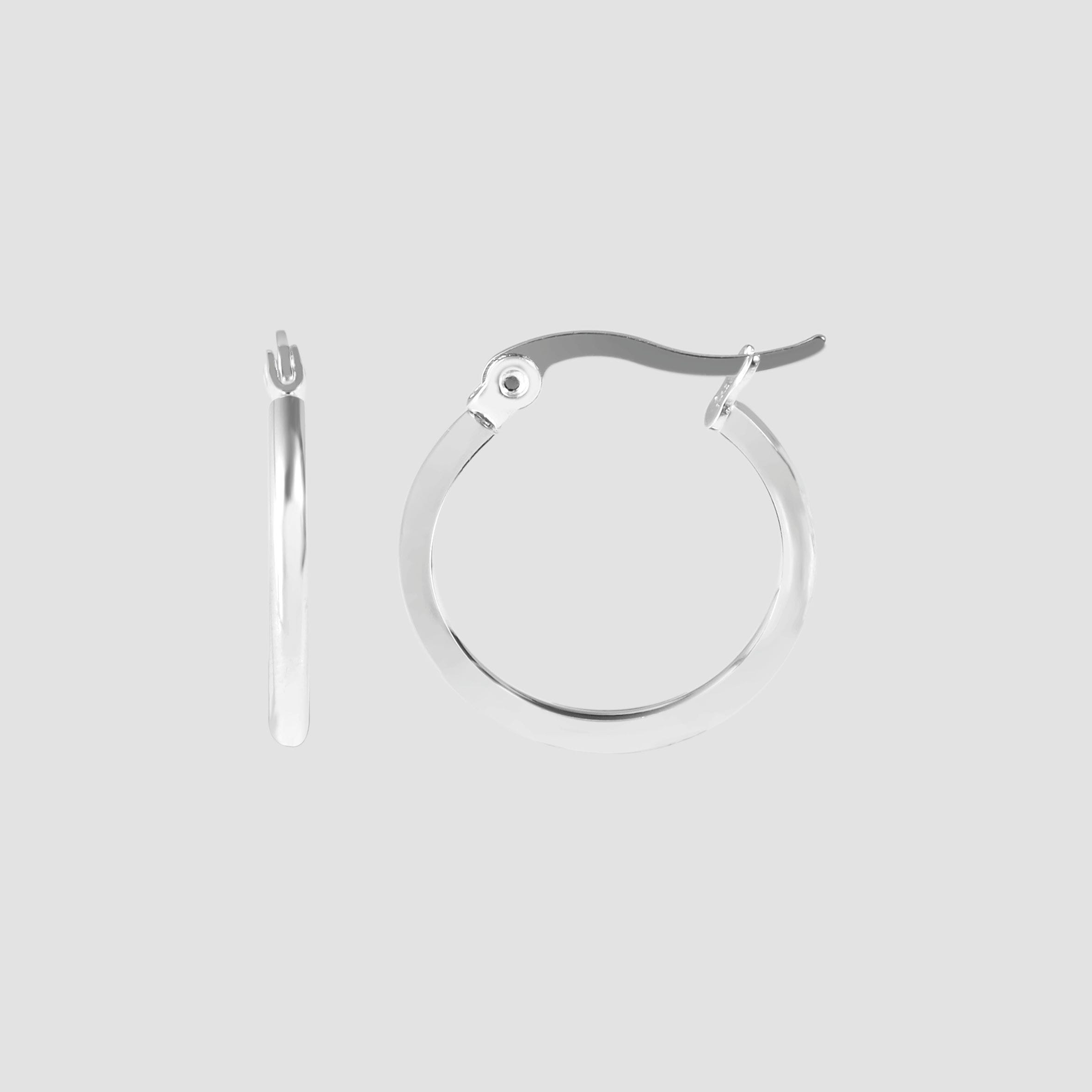 Adelia´s Paar Creolen »Damen Ohrringe ¿ Creole aus Edelstahl«