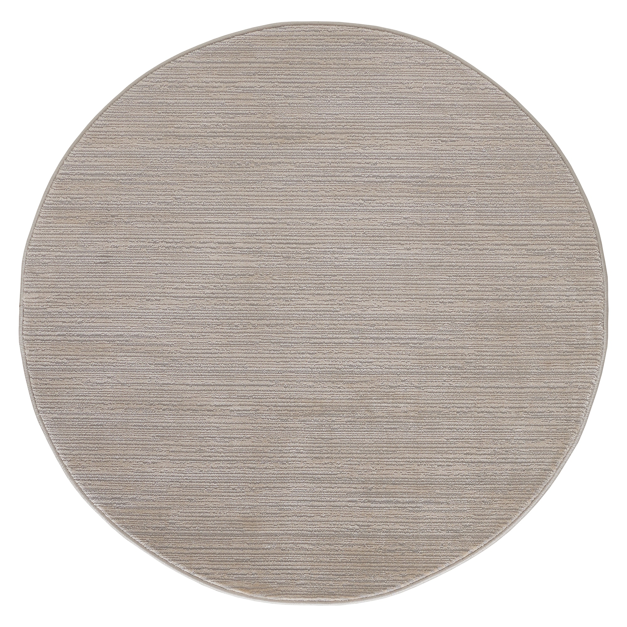 Sehrazat Teppich »LIMA , auch als Läufer« rund 10 mm Höhe Kurzflor, Linienstruktur, leichter Glanz, Wohnzimmer