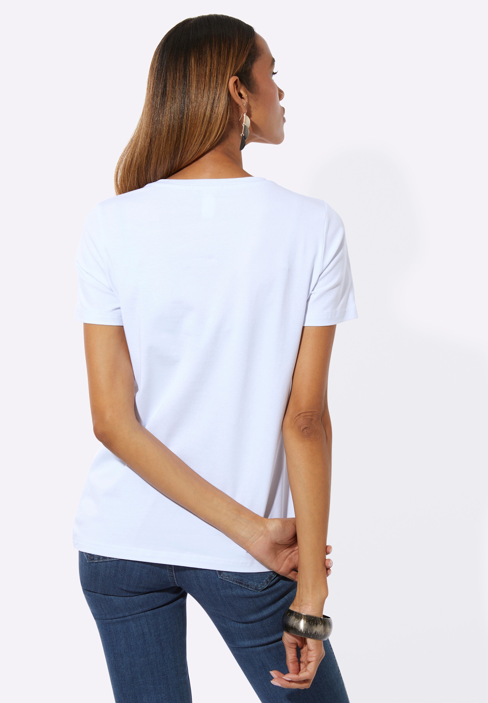 creation L T-Shirt »Shirt Rundhalsshirt«