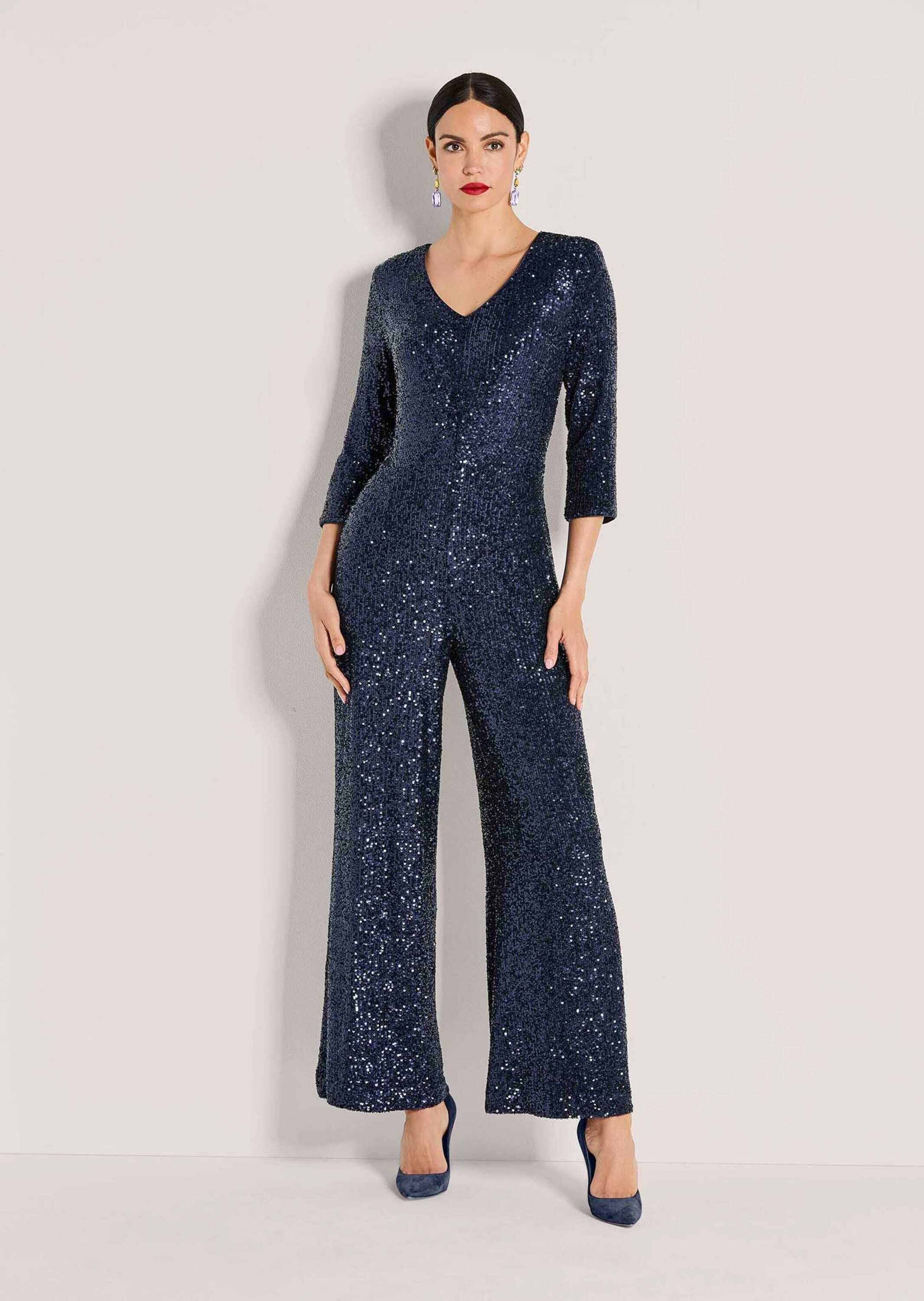 MADELEINE Overall »Jumpsuit Eleganter Pailletten-Einteiler«