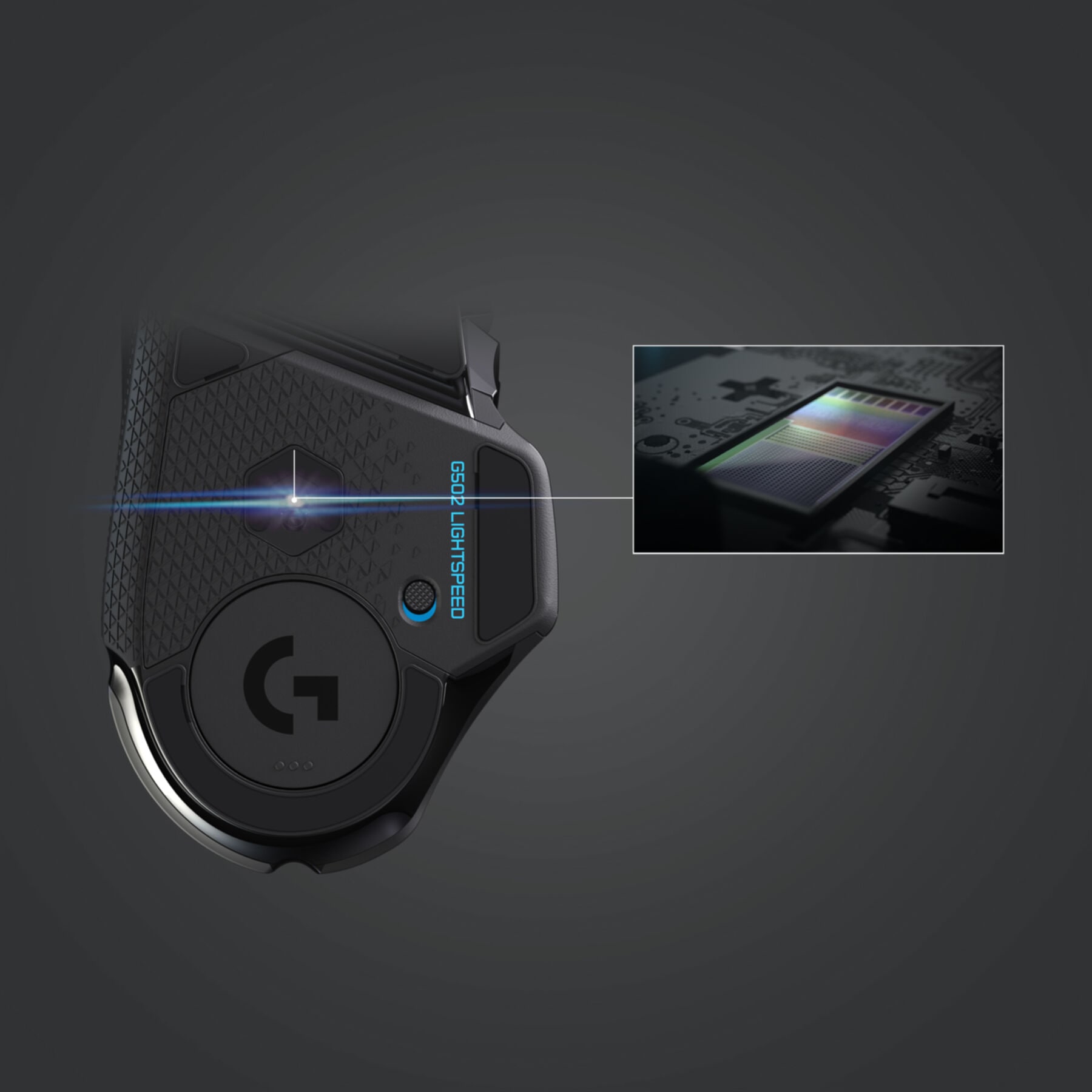 Logitech Maus »G502 LIGHTSPEED«, RF Wireless