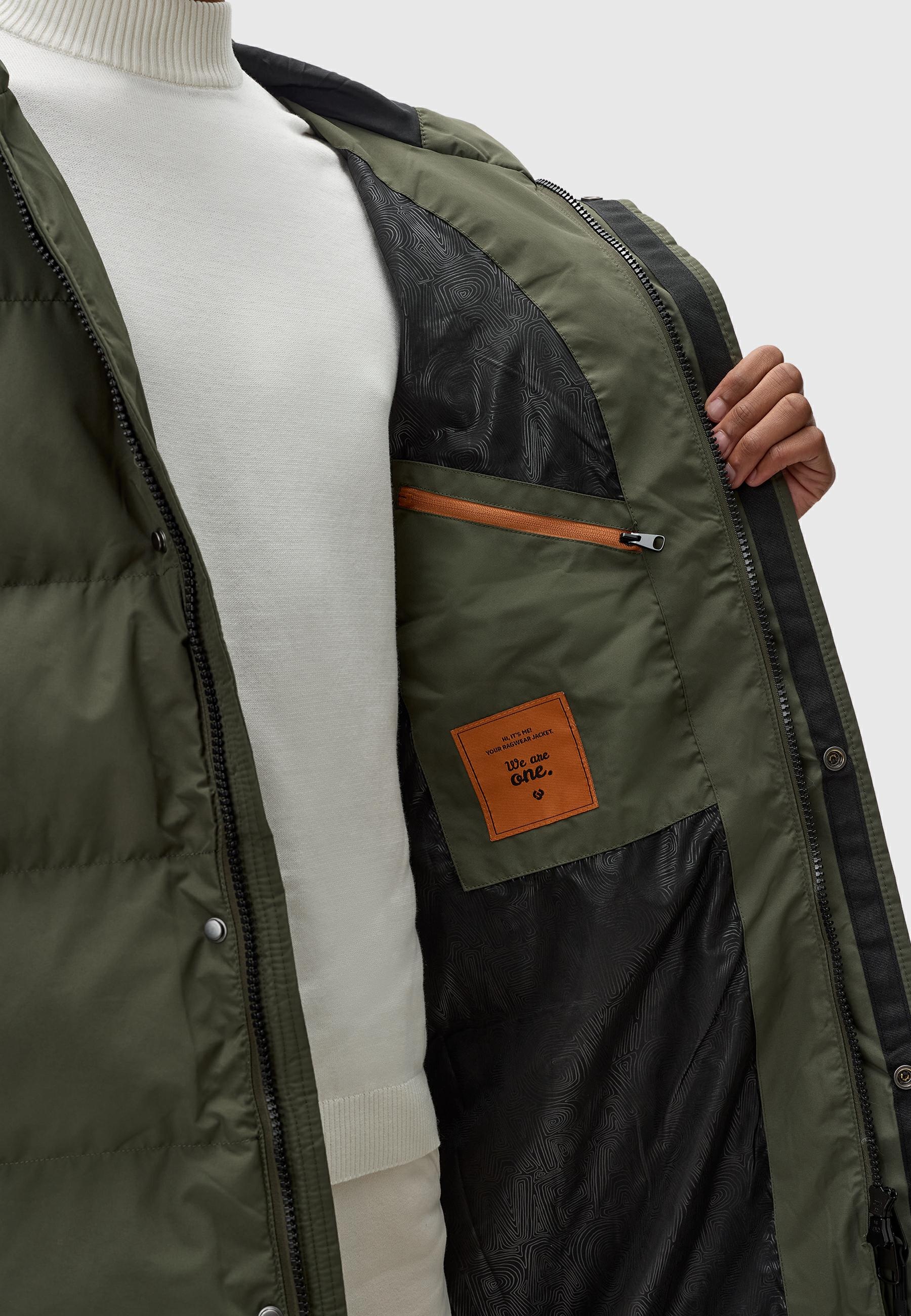 Ragwear Steppmantel »Wintermantel Nordwey«