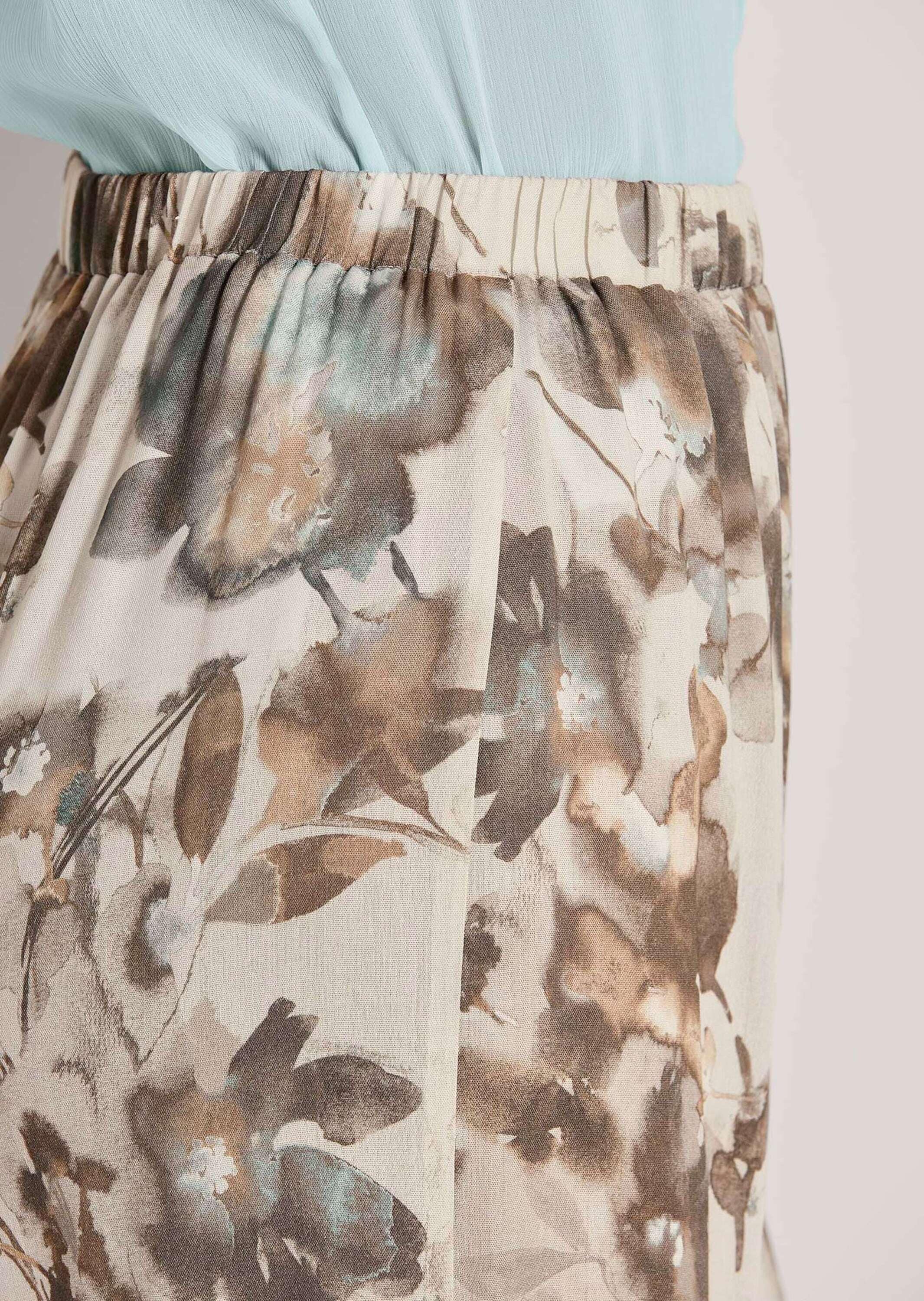 MADELEINE Chinos »Druckhose Hose mit Unikat-Print«