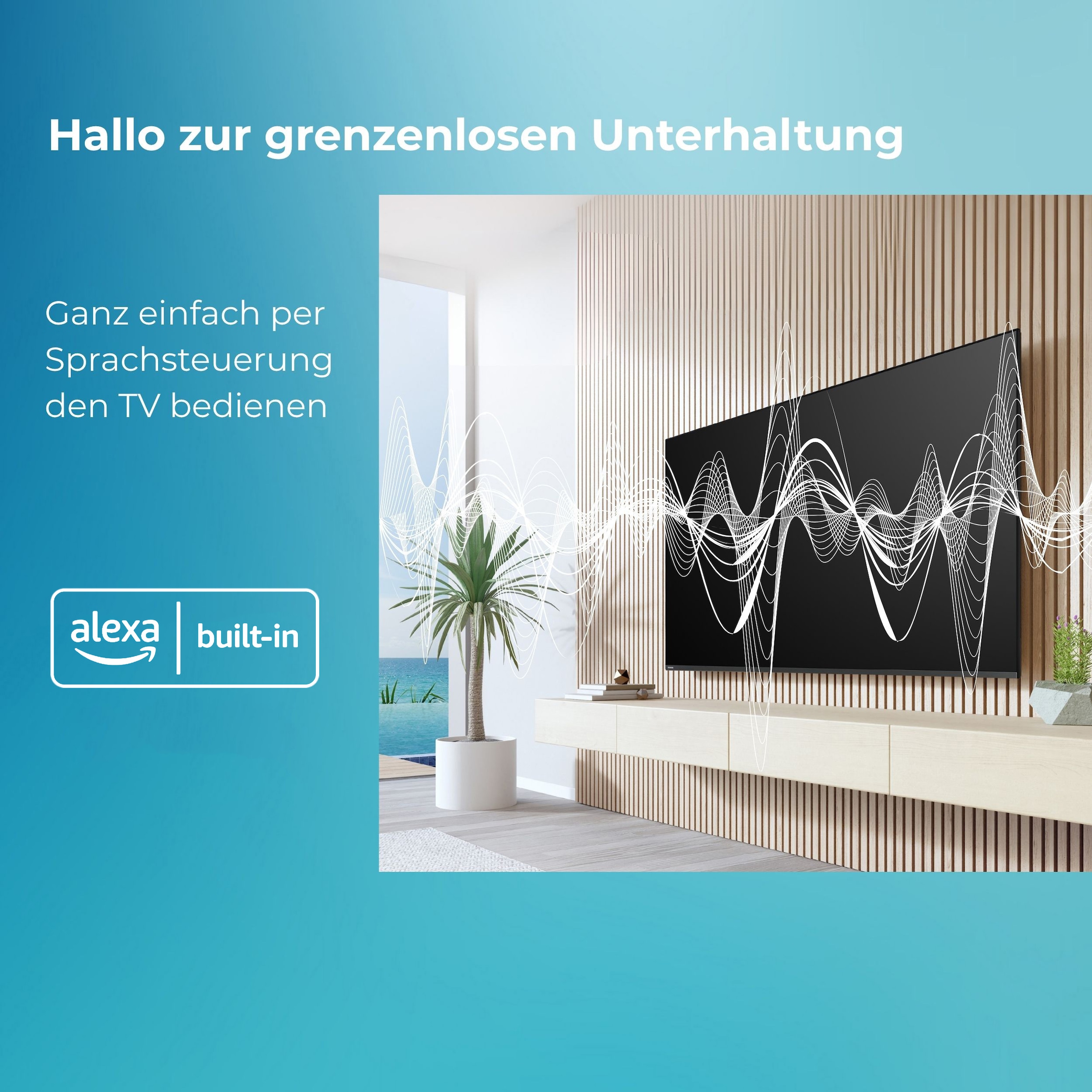 Toshiba LED-Fernseher »24WF3F63DAR« 60 cm/24 ″ HD ready Smart-TV