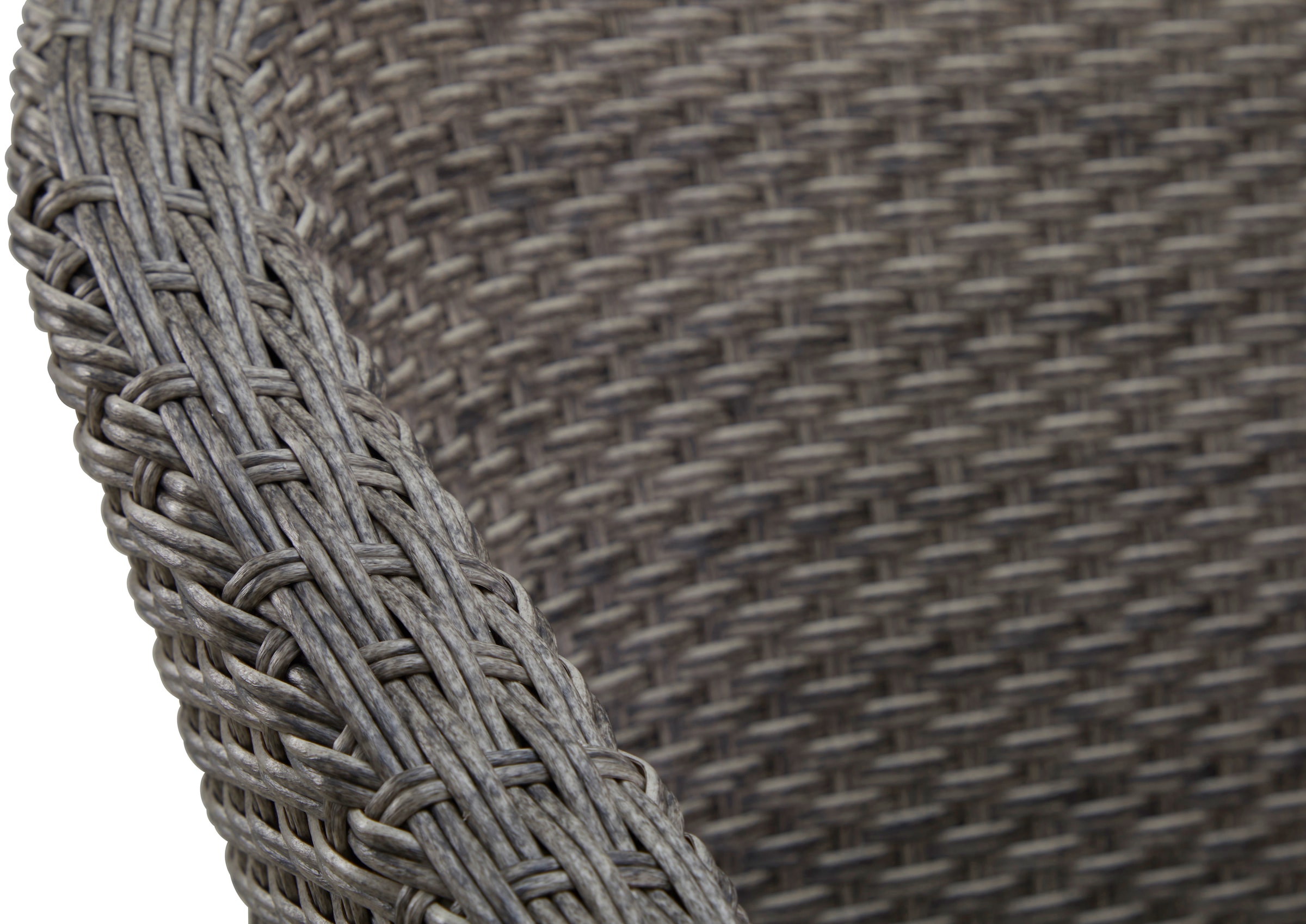 MERXX Gartenstuhl »Paris Boulevard«, (Set), 2 St., 2er Set, Polyrattan/Edelstahl, inkl. Sitzkissen