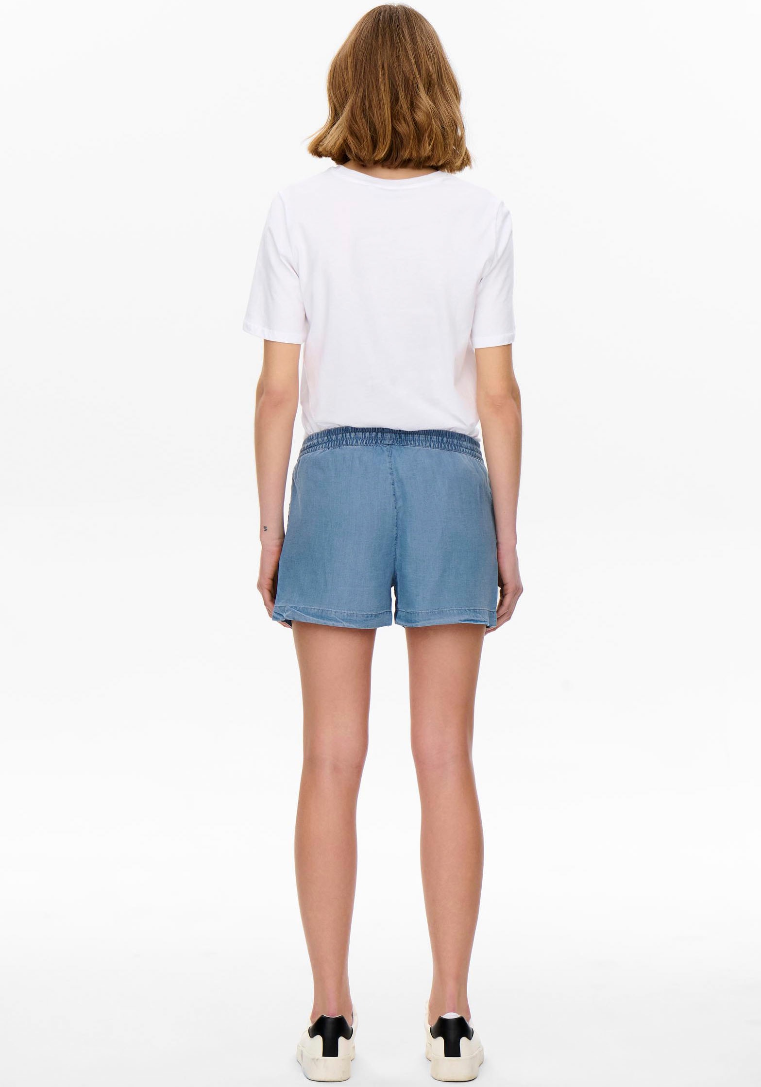 ONLY Shorts »ONLPEMA LIFE LYOCELL DNM SHORTS NOOS«