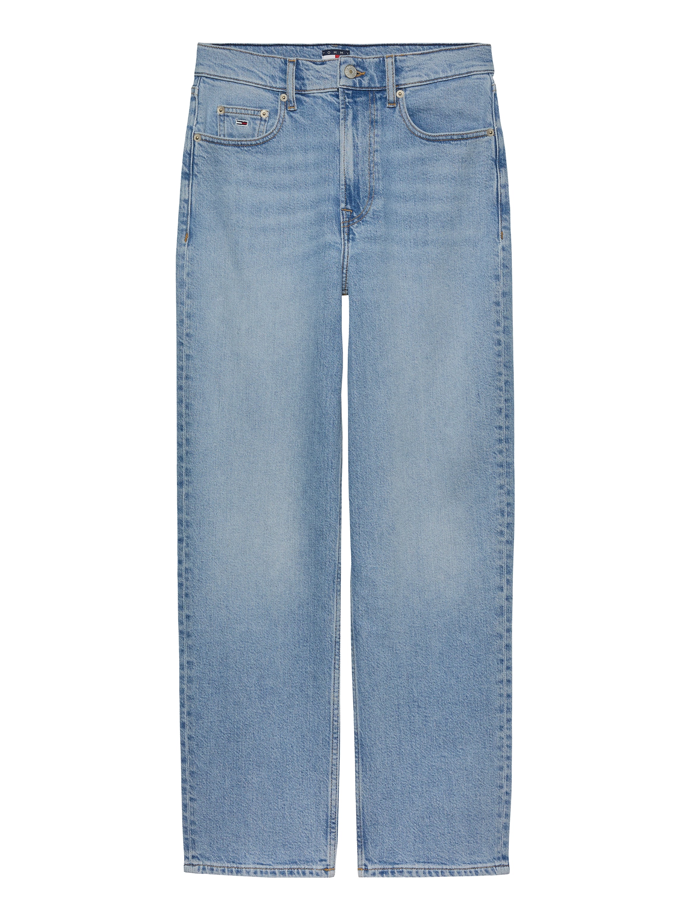 Tommy Jeans Straight-Jeans »LAYLA HR SLIM STR«, in Knöchellänge