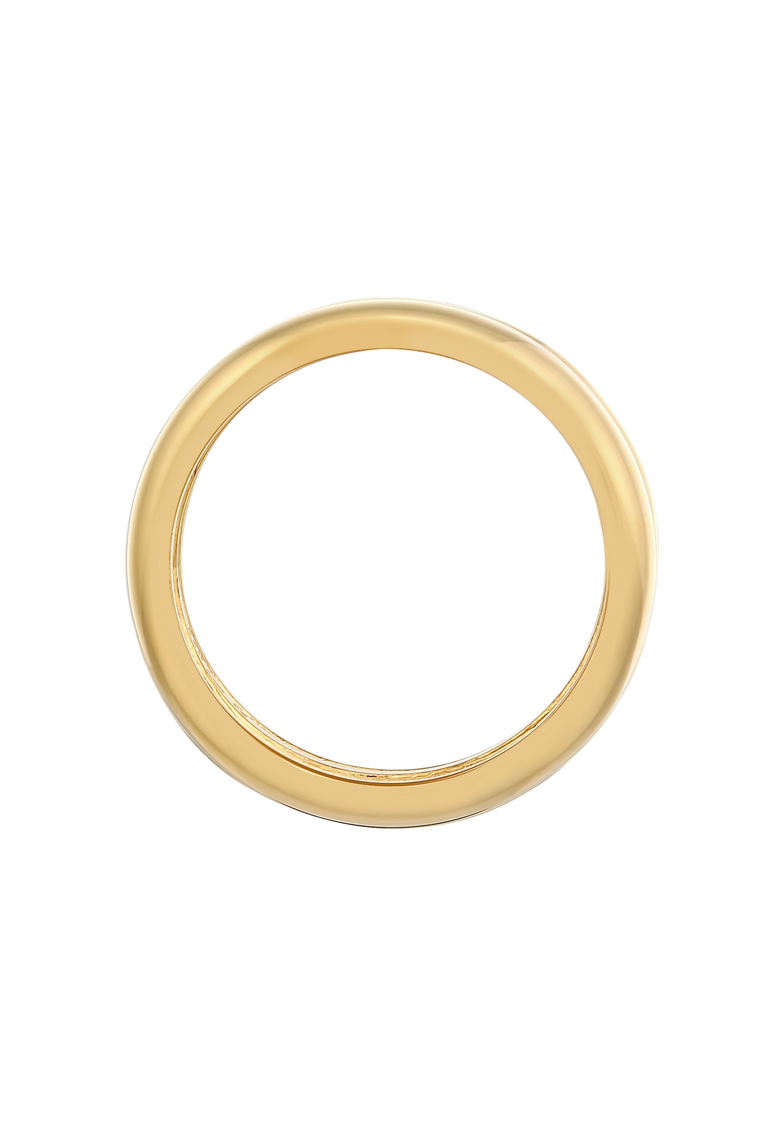 Elli Premium Partnerring »Ring Bandring Double Unisex 925 Ring rhodiniert«