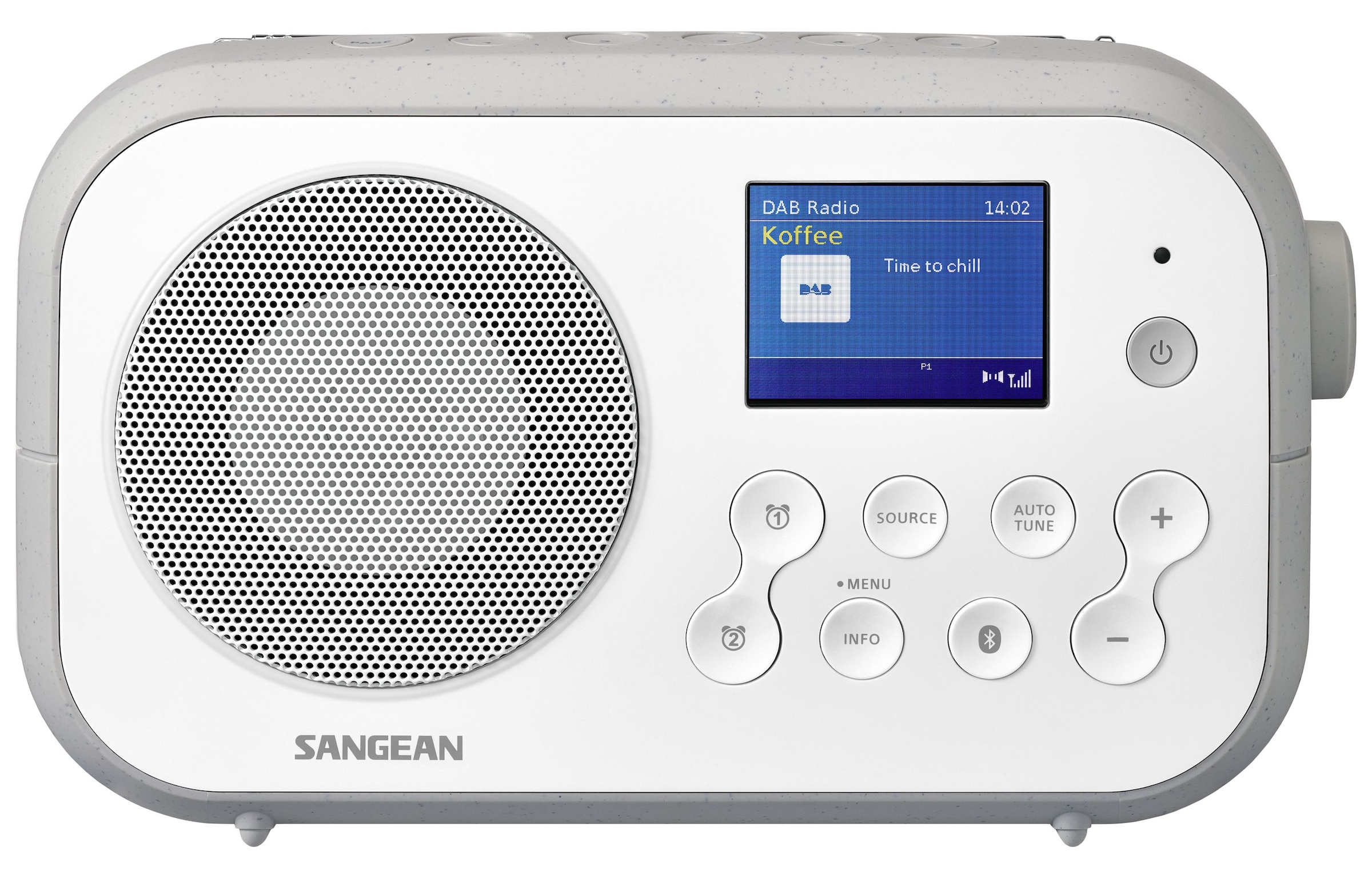 Sangean Digitalradio (DAB+) »DPR-42 BT (Traveller 420)«, (Digitalradio (DAB+)-FM-Tuner mit RDS), Farbdisplay, Bluetooth, Lautsprecher
