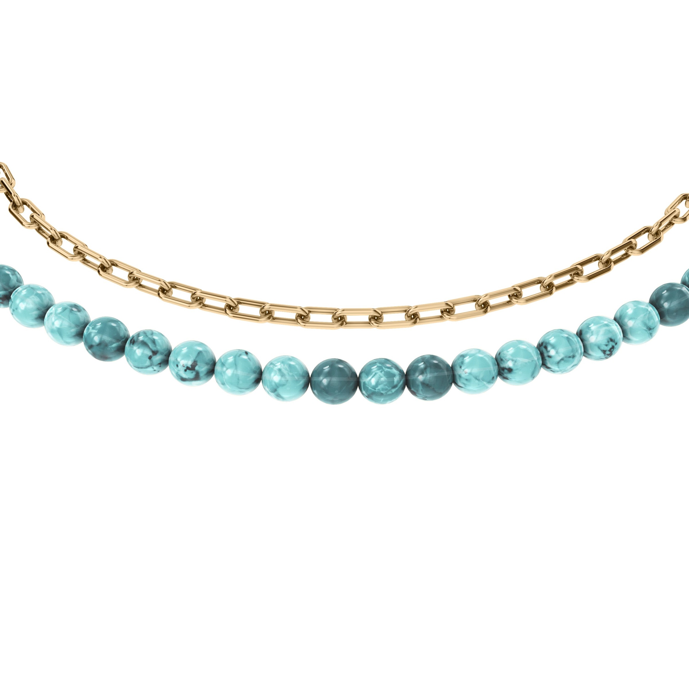 Fossil Fußkette »Schmuck Metall Körperschmuck Jewelry« mit Acryl
