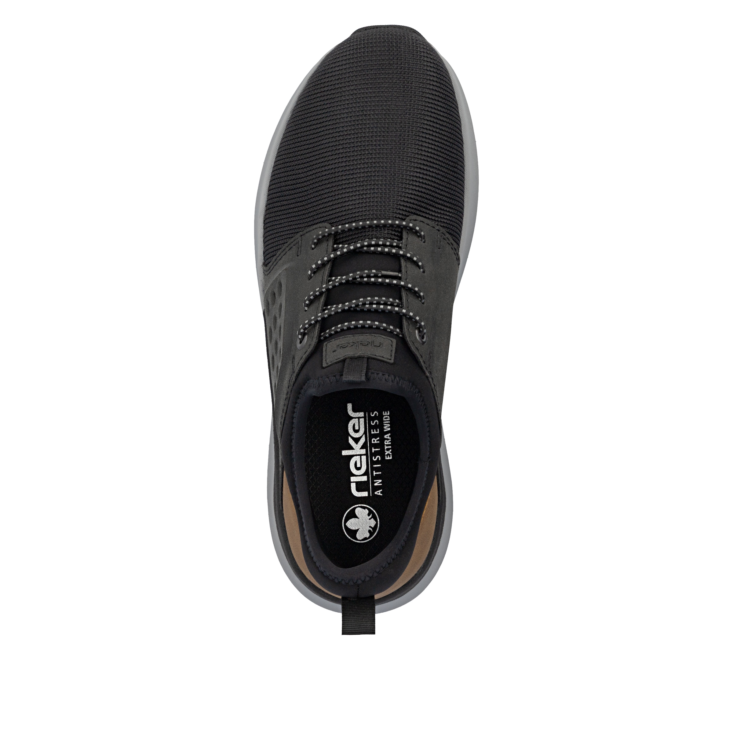 Rieker Slip-On Sneaker  Slipper, Schlupfschuh, Halbschuh mit Kontrastbesatz