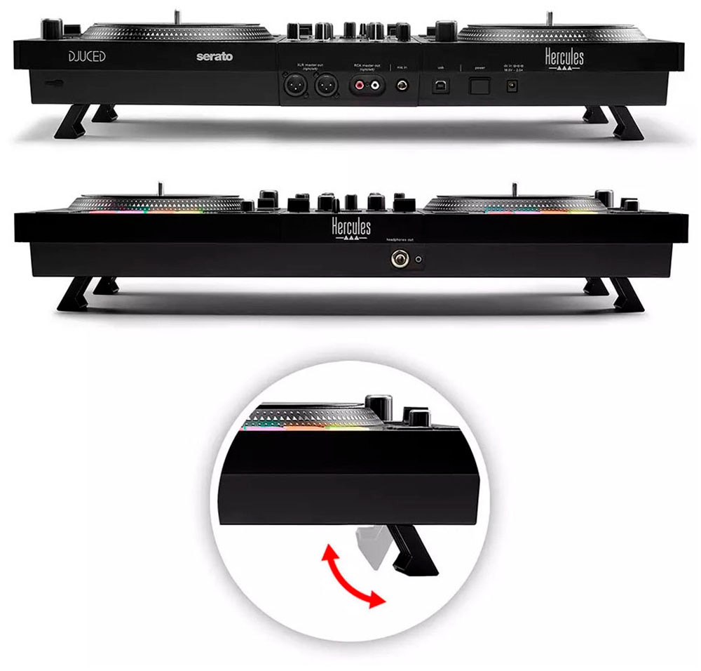 HERCULES DJ Controller »Inpulse T7 White Editio retail«
