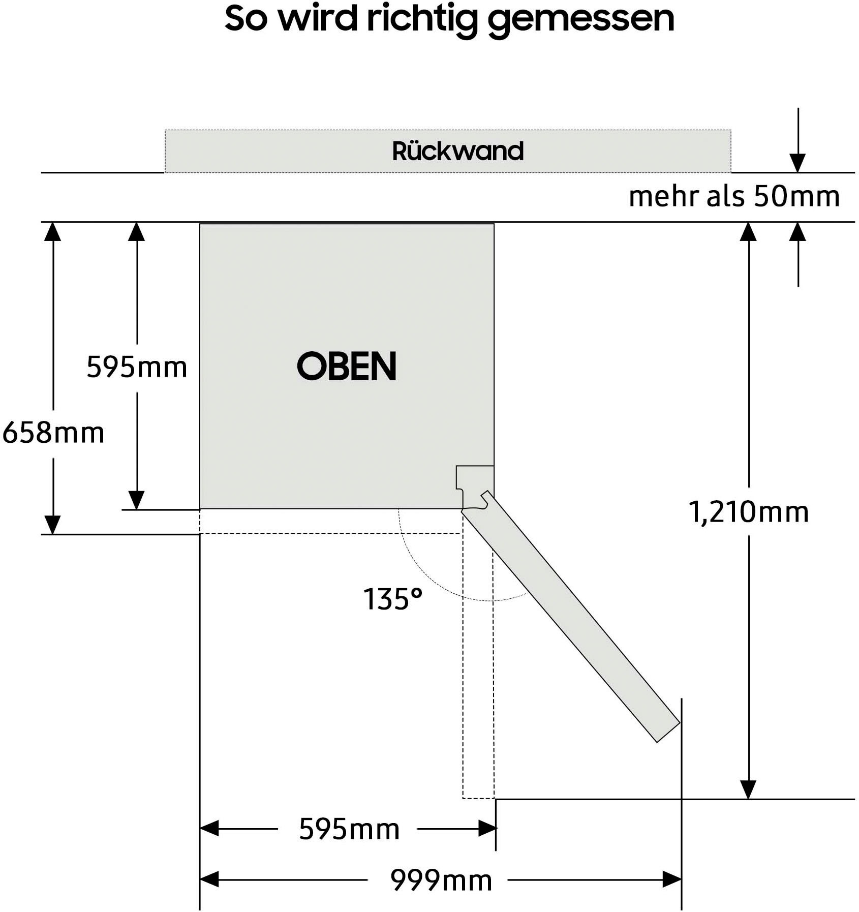 Samsung Kühl-/Gefrierkombination »RB38C7AGWS9«