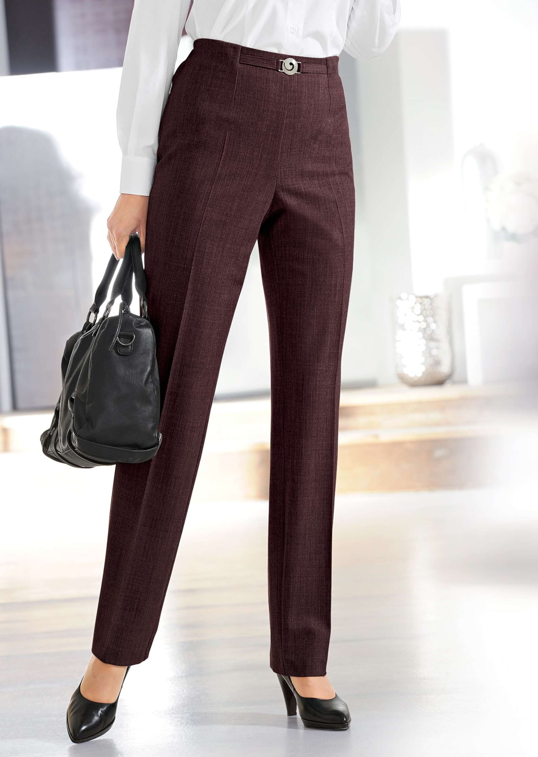 GOLDNER Schlupfhose »Kurzgröße Klassische Schurwoll-Schlupfhose MARTHA«