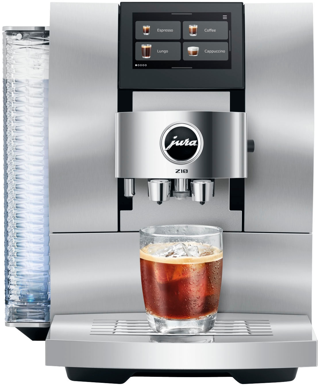 JURA Kaffeevollautomat »15613 Z10 (EB), Aluminium White« 51 Spezialitäten, Touch, Light & Cold Brew