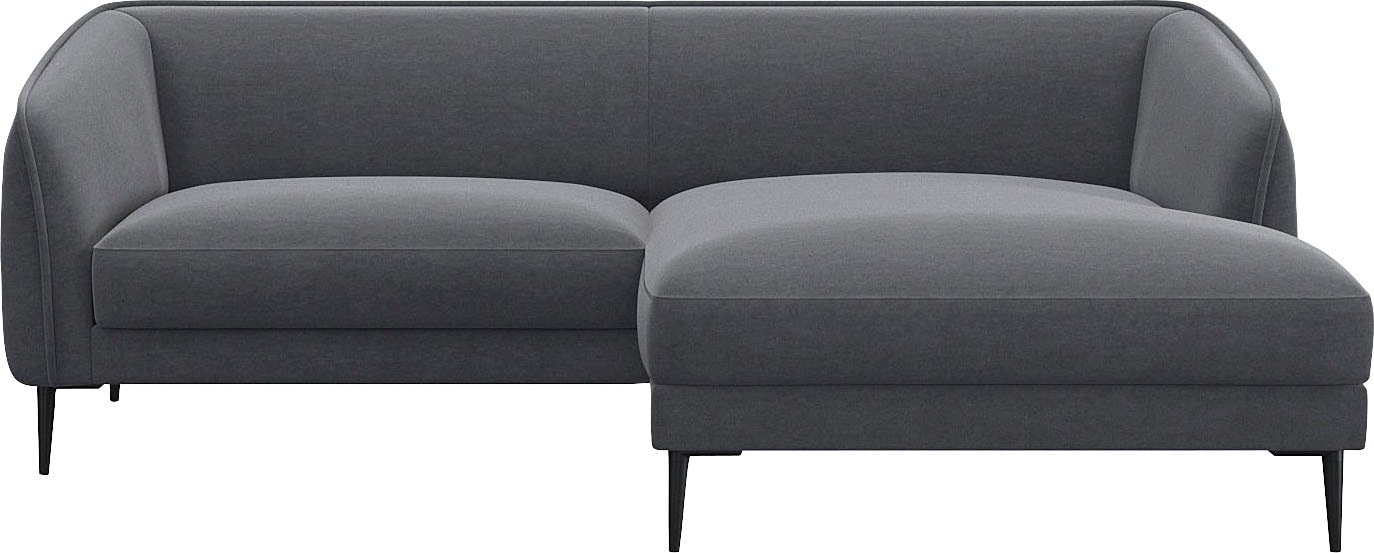 Ecksofa »Belle Designsofa, bequem durch Kaltschaum im Sitz, L-Form«, Skandinavisches...