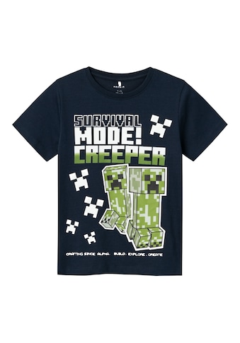 Kurzarmshirt »NKMMYLIUS MINECRAFT SS TOP NOOS BFU«