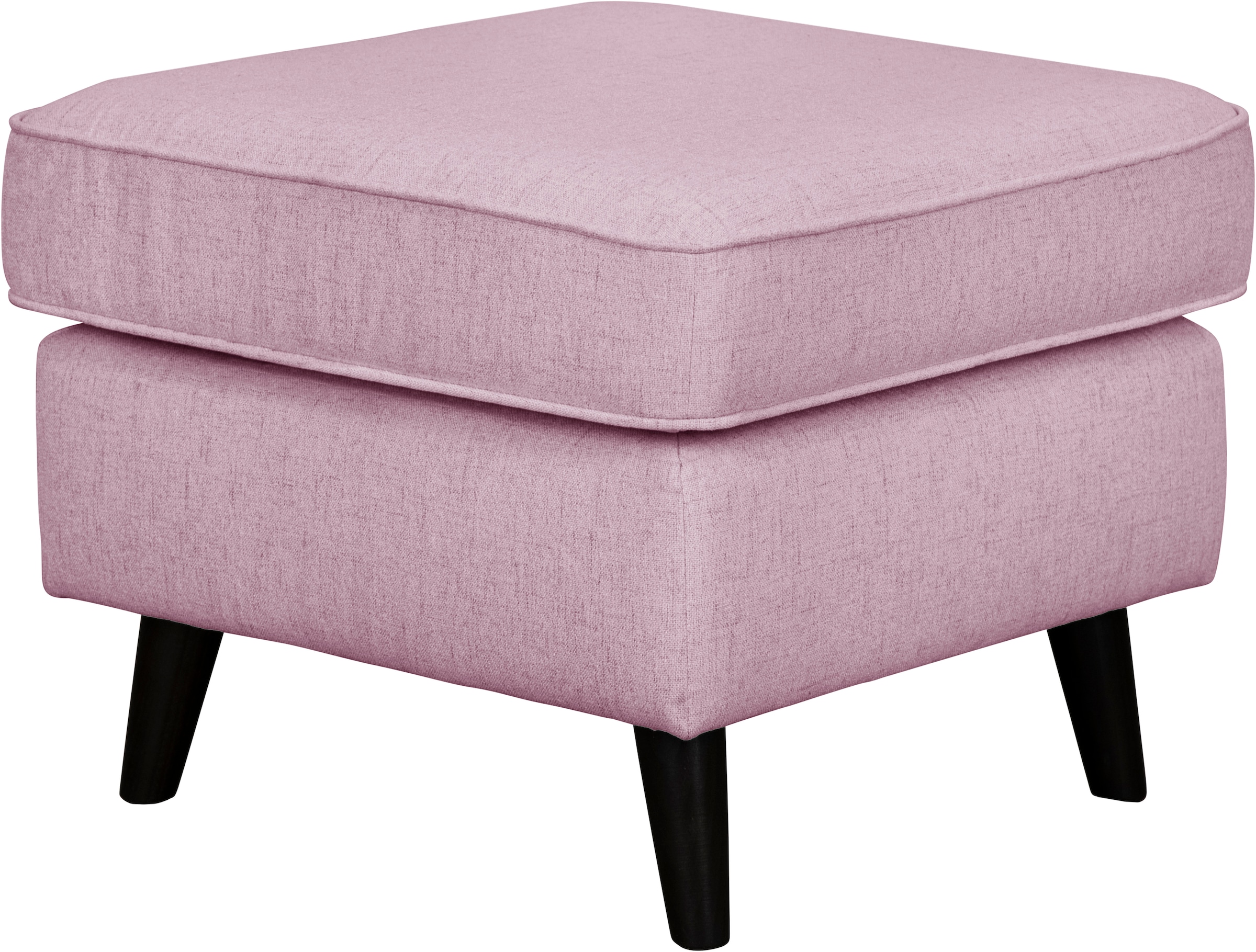 Home affaire Polsterhocker »Polsterhocker CHISTELLE, auch in Bouclé« mit Wellenunterfederung, Maße: B/TH:  57/57/46 cm