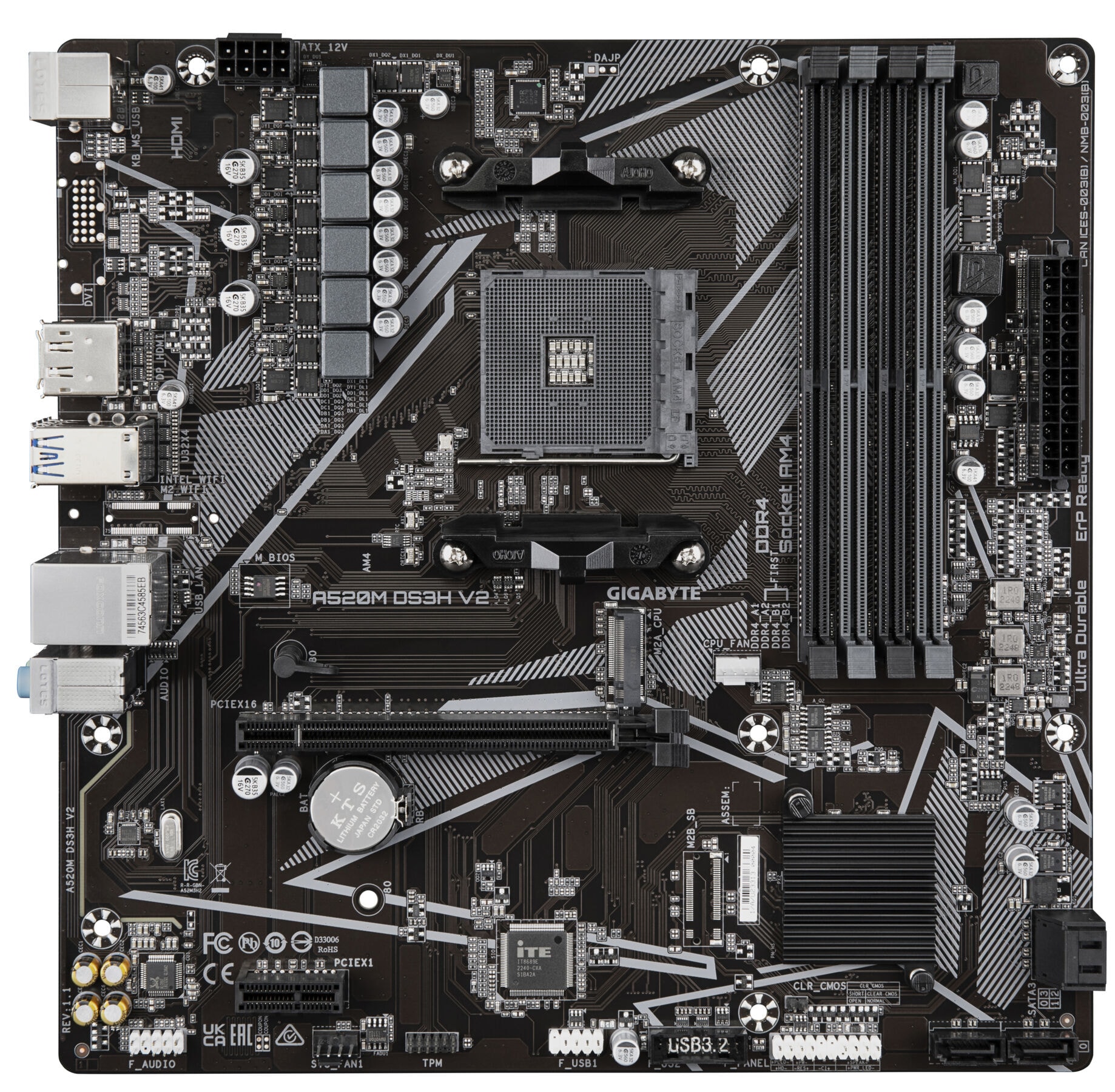 Gigabyte Mainboard »A520M DS3H V2«