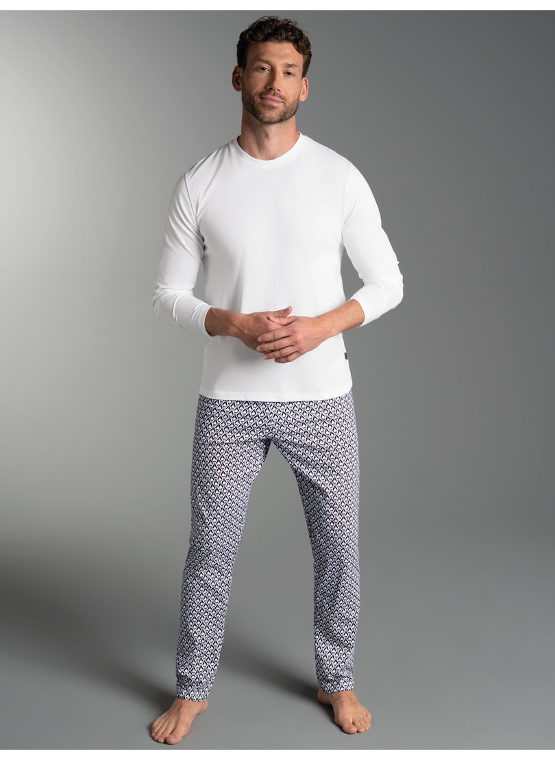 Trigema Schlafanzug »TRIGEMA Pyjama mit Pinguinmotiv« 1 Stk. tlg.,
