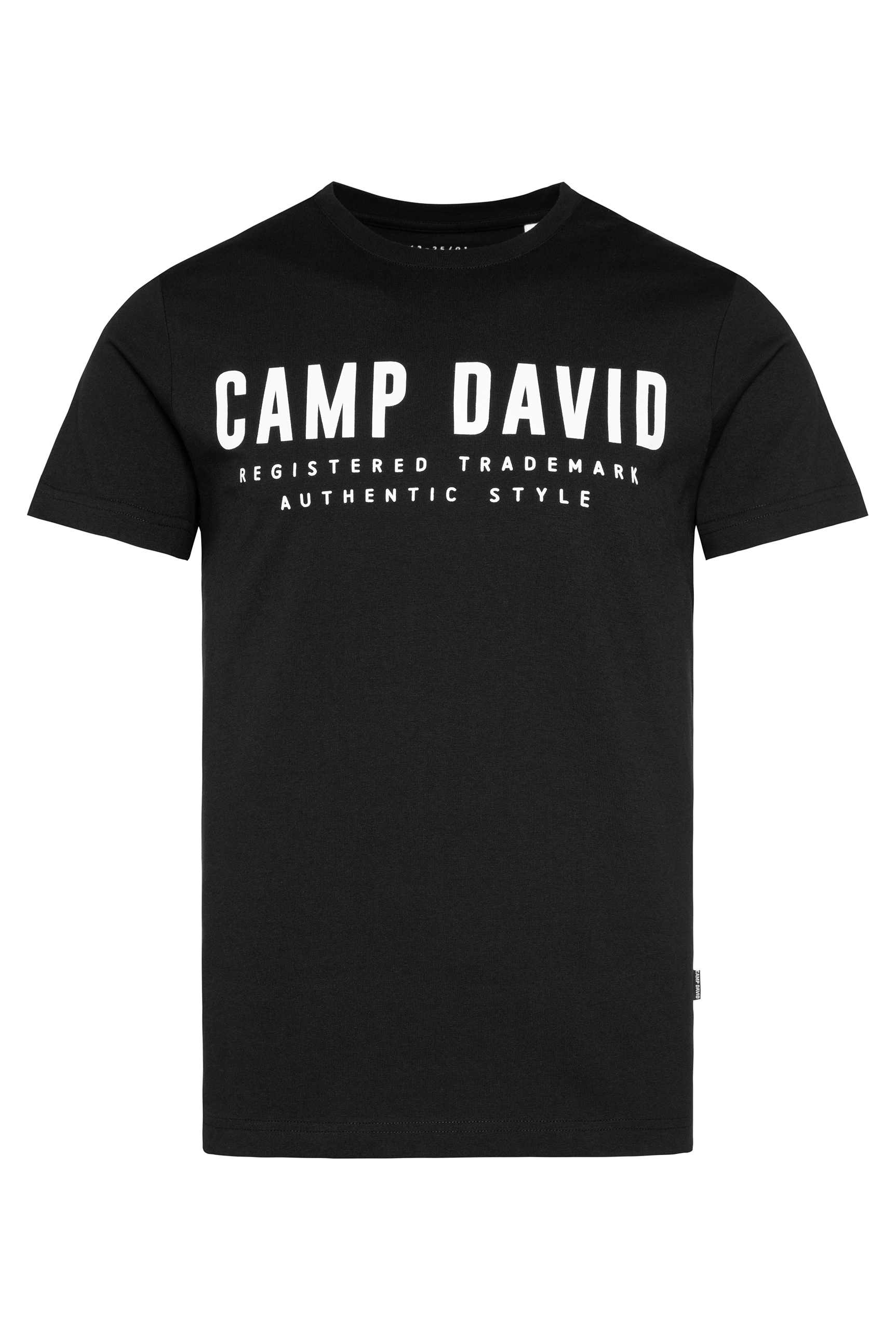 CAMP DAVID T-Shirt, mit Logo Print auf der Vorderseite