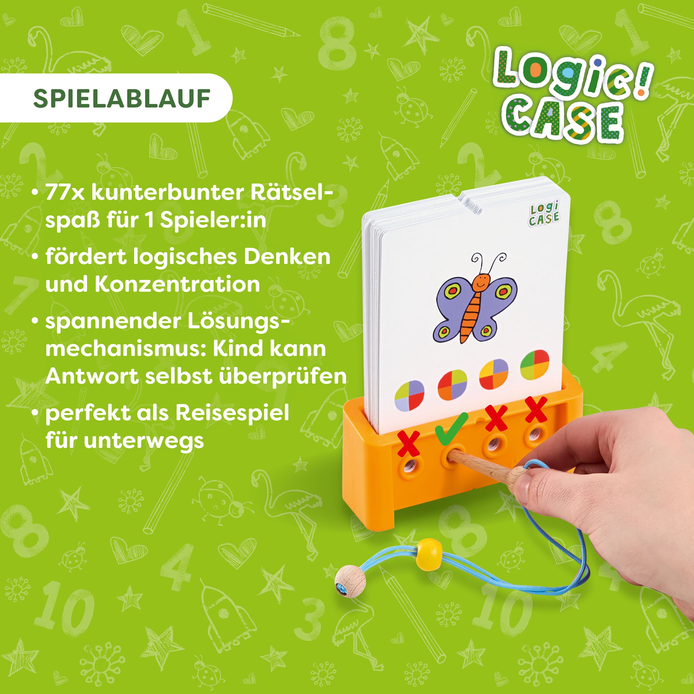 Haba Spiel »LogicCASE Starter Set 5+, Solo Challenge«